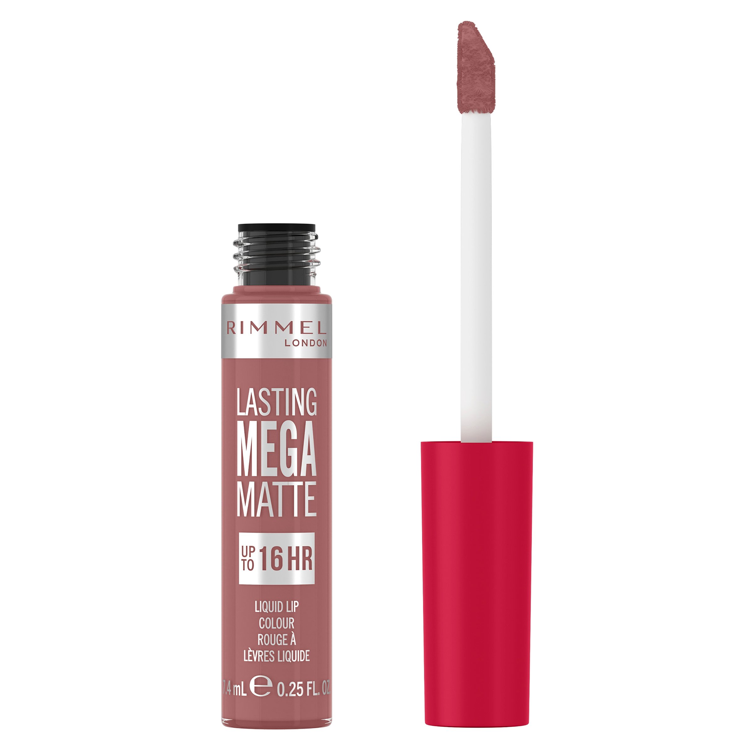 Rimmel Mega Matte Liquid Lipstick 110 Blush 7.4ml - Image 2