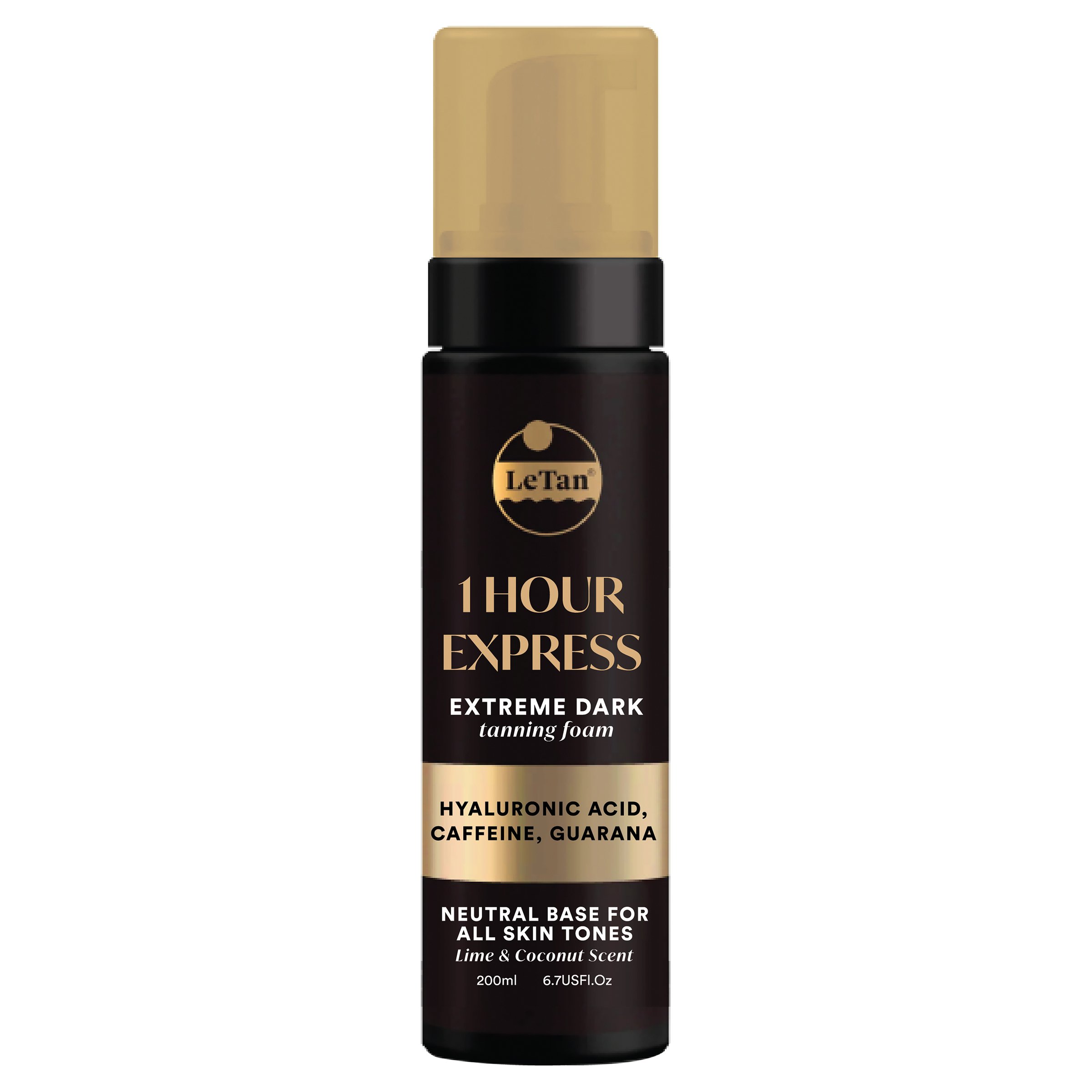 Le Tan 1 Hour Express Extreme Dark Tanning Foam 200ml