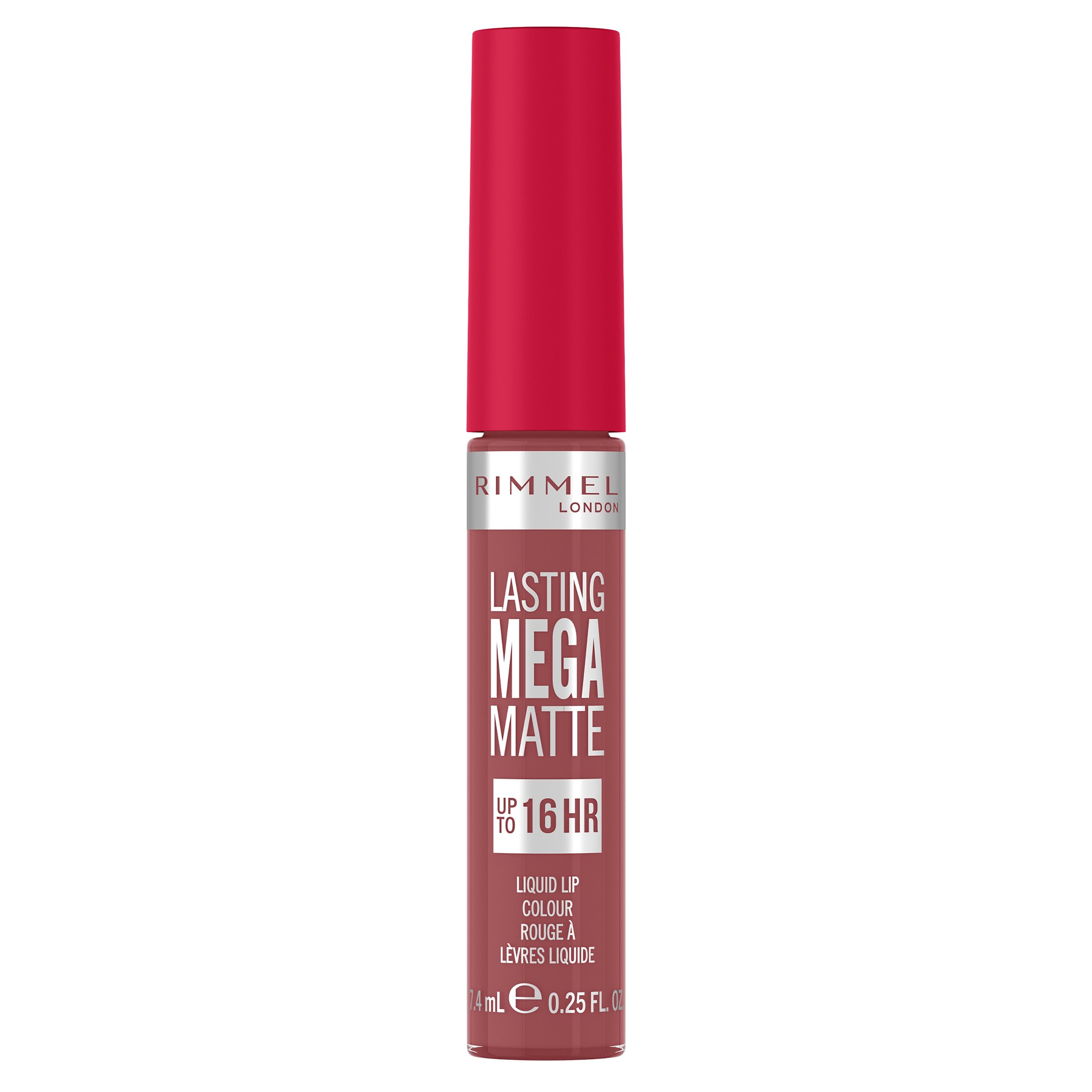 Rimmel Mega Matte Liquid Lipstick 210 Rose & Shine 7.4ml - Image 1
