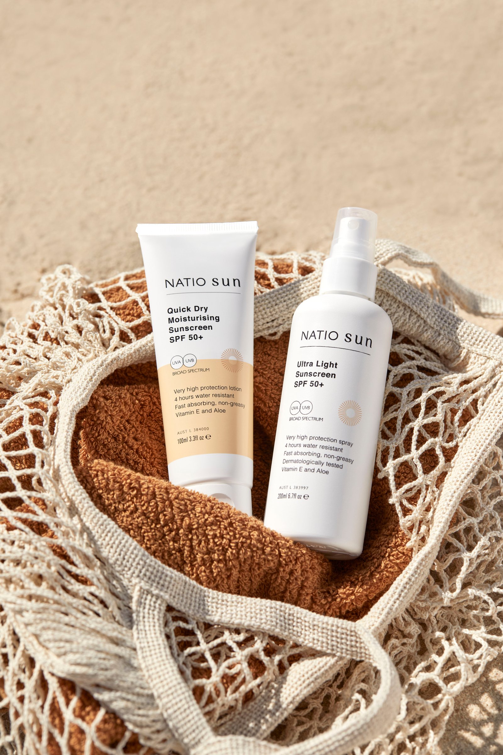 Natio Ultra Light Spray Sunscreen SPF 50+ 200ml - Image 2