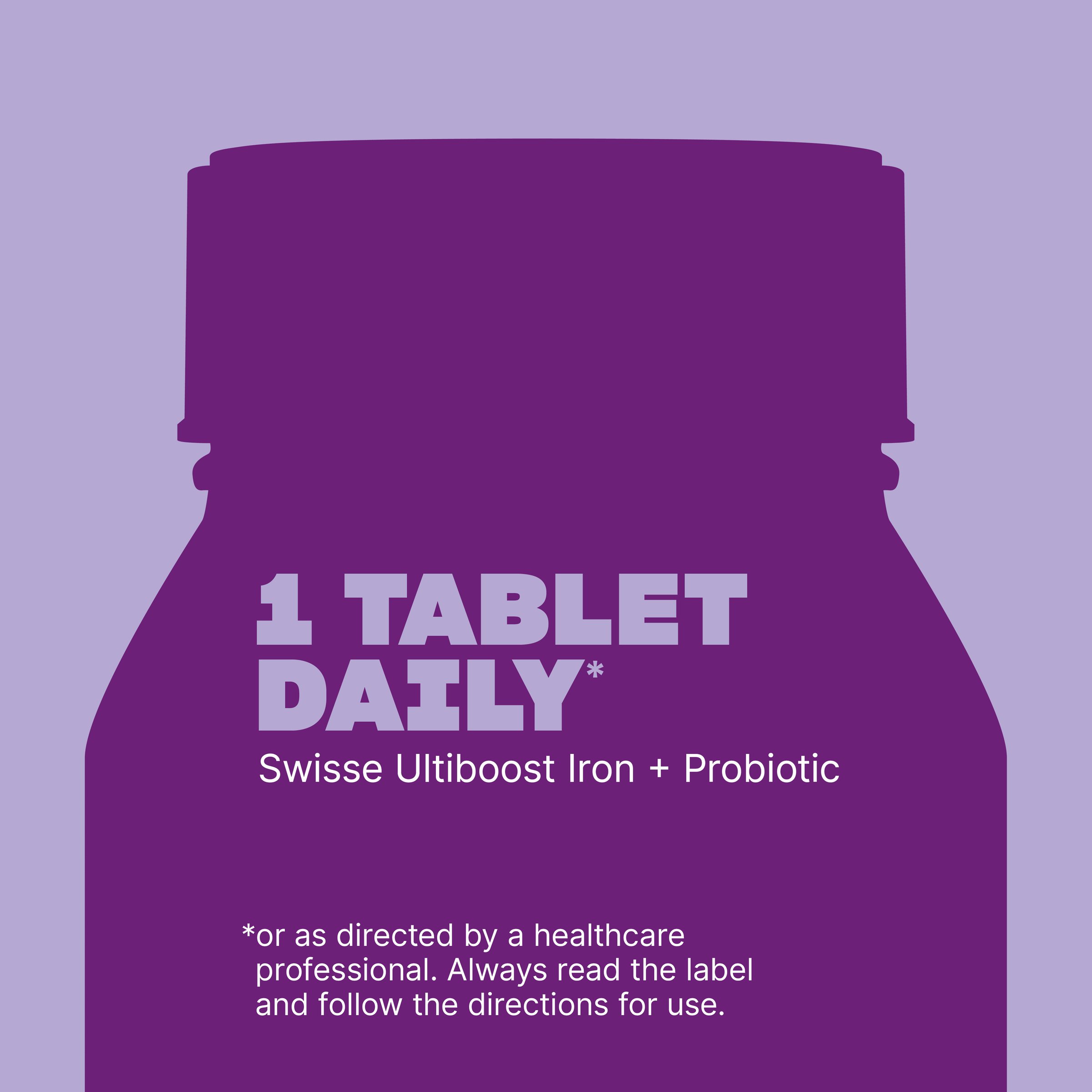 Swisse Ultiboost Iron + Probiotic 30 tablets - Image 6