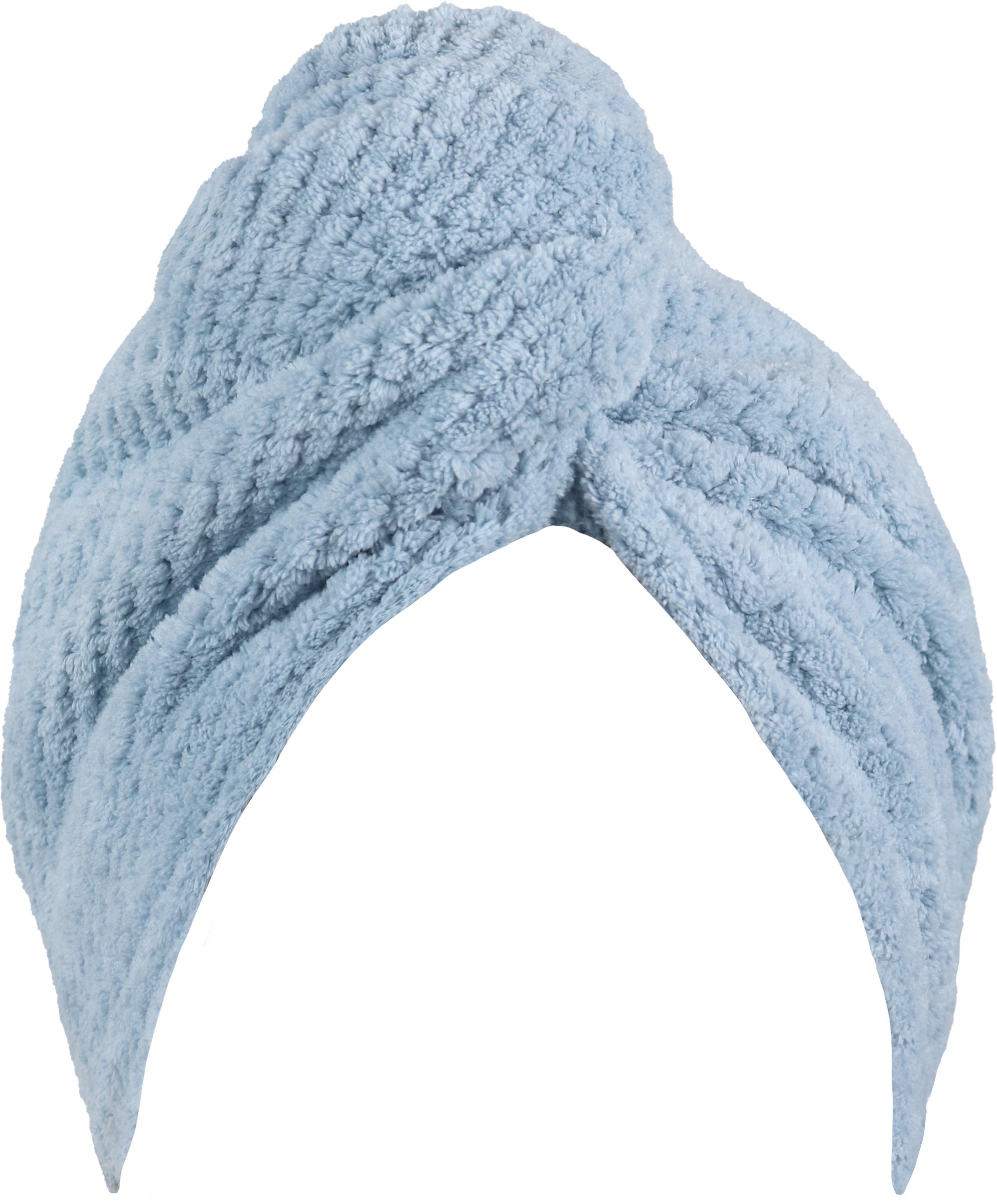 Wicked Sista Waffle Turban Hair Towel Light Blue 1 each - Image 3