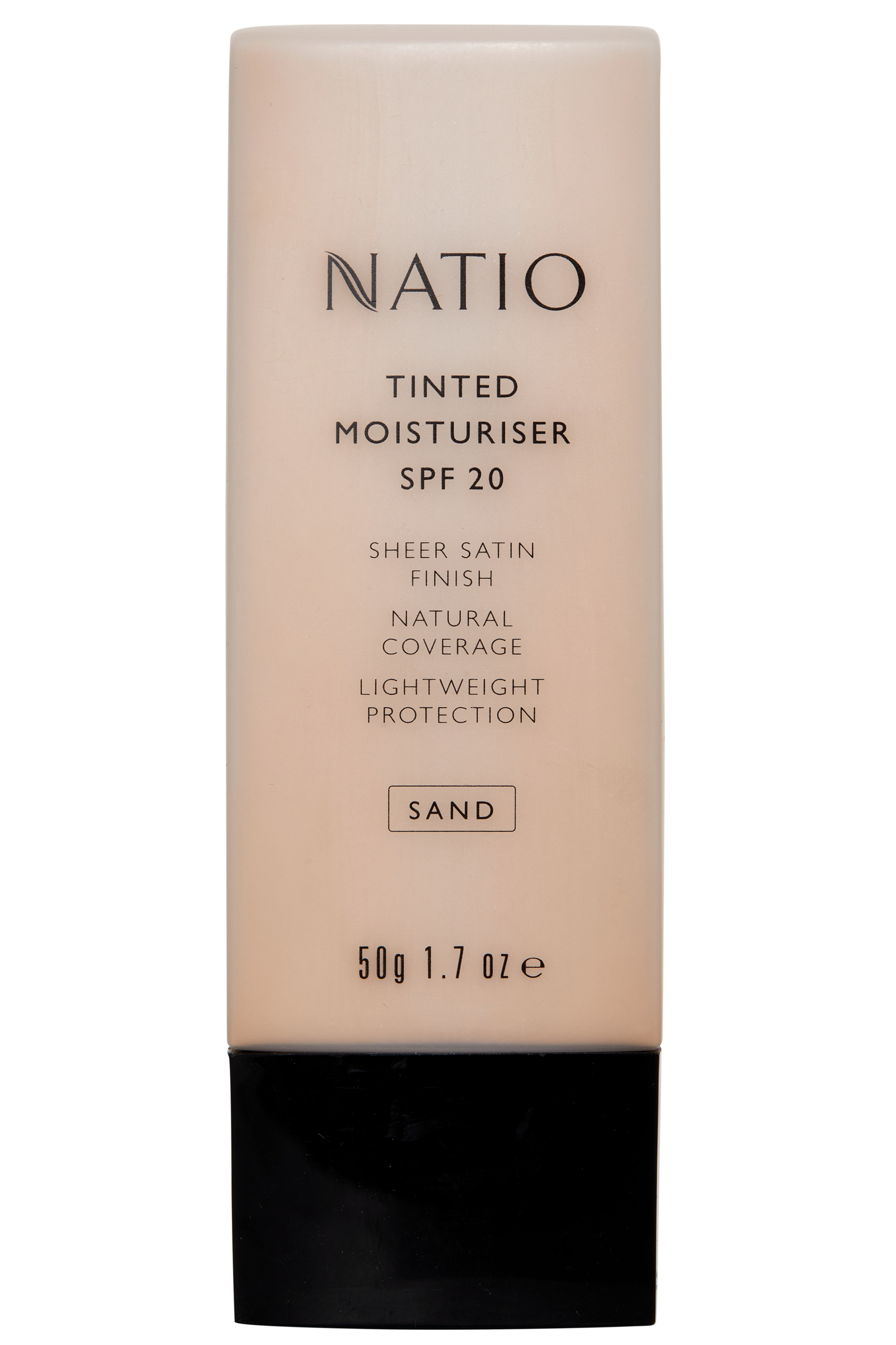 Natio Tinted Moisturiser SPF 20 Sand 50g - Image 1