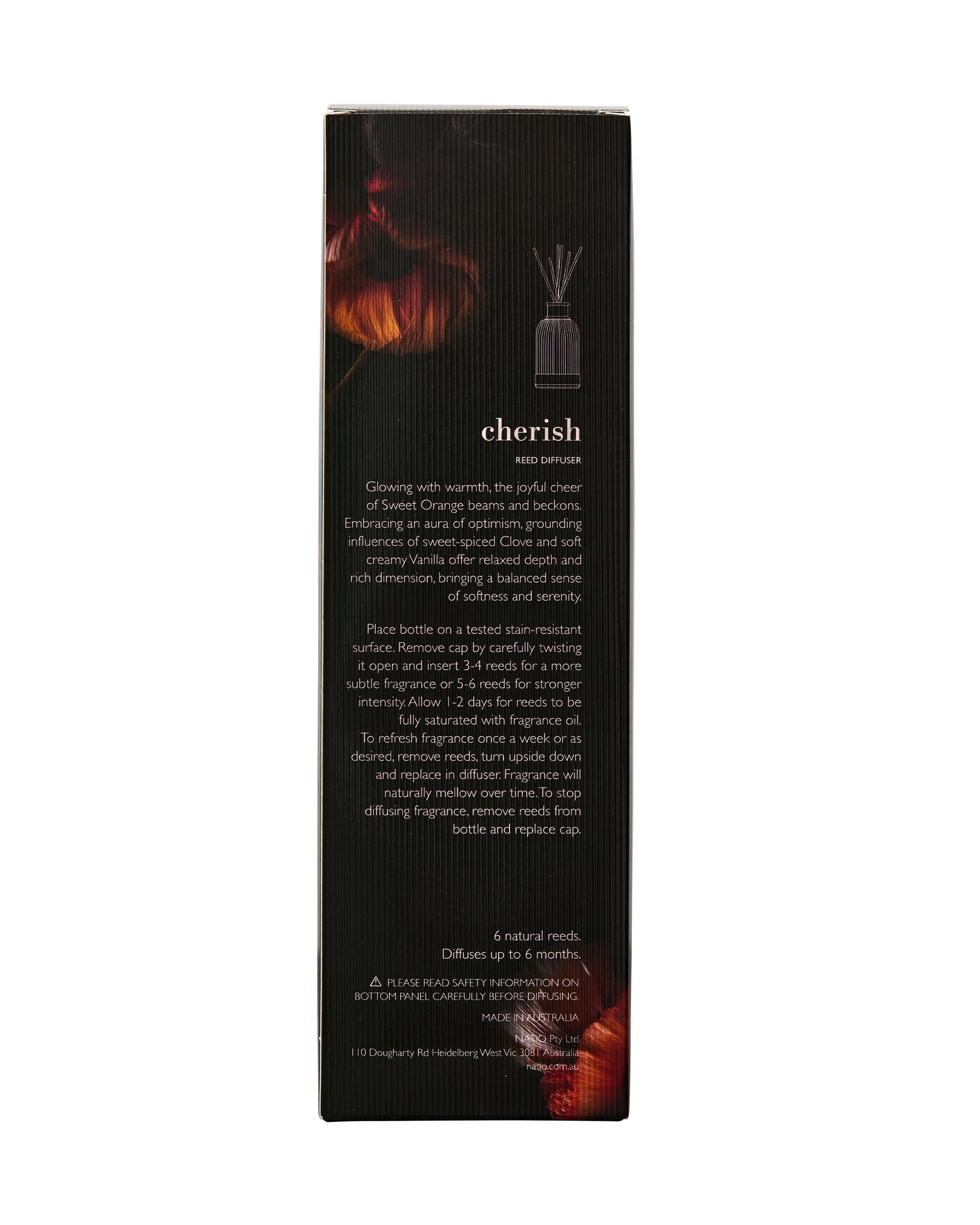 Natio Home Sanctuary Scented Reed Diffuser Cherish 180 ml - Image 5