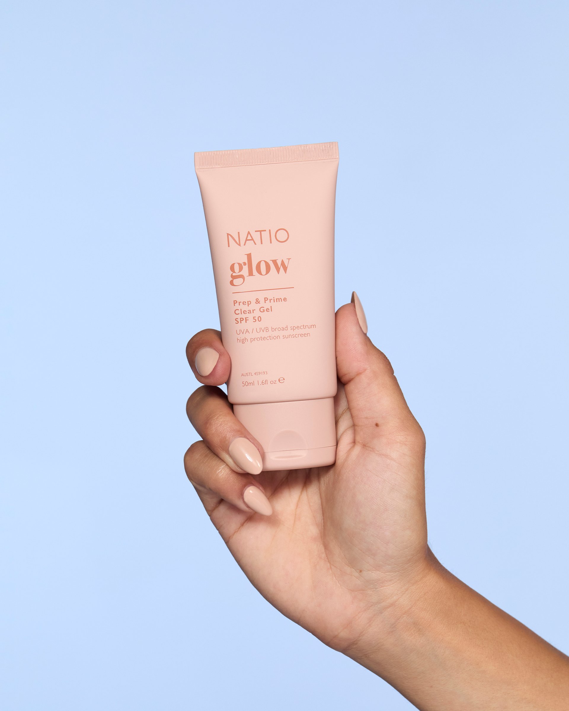 Natio Glow Daily Radiance Clear Gel Sunscreen SPF50 50ml - Image 3