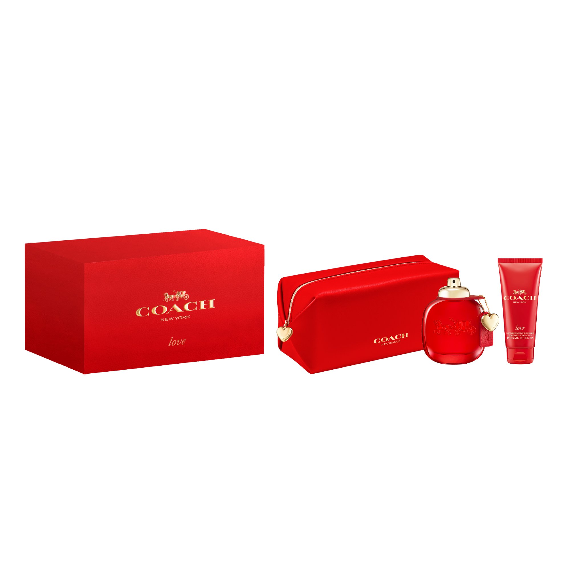 Coach Love EDP 90ml Gift Set 3 piece