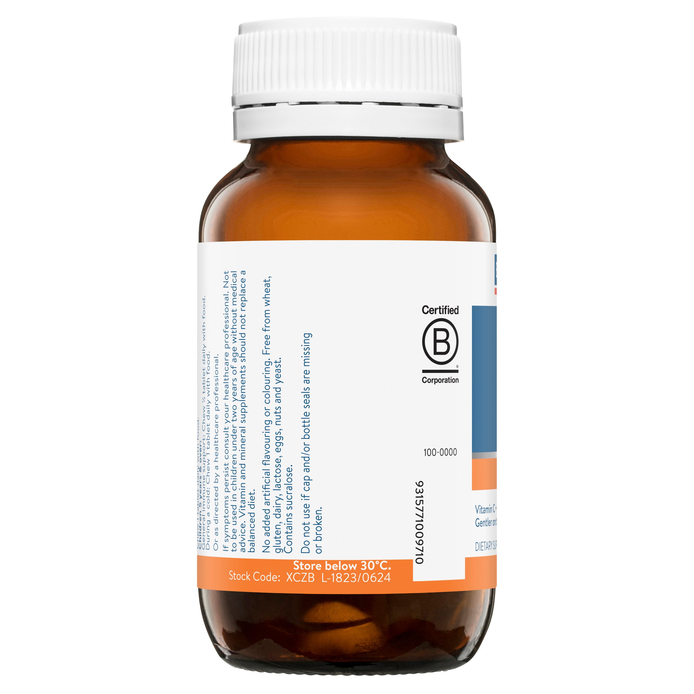 Ethical Nutrients Extra C Zingles Berry 50 chewable tablets - Image 3