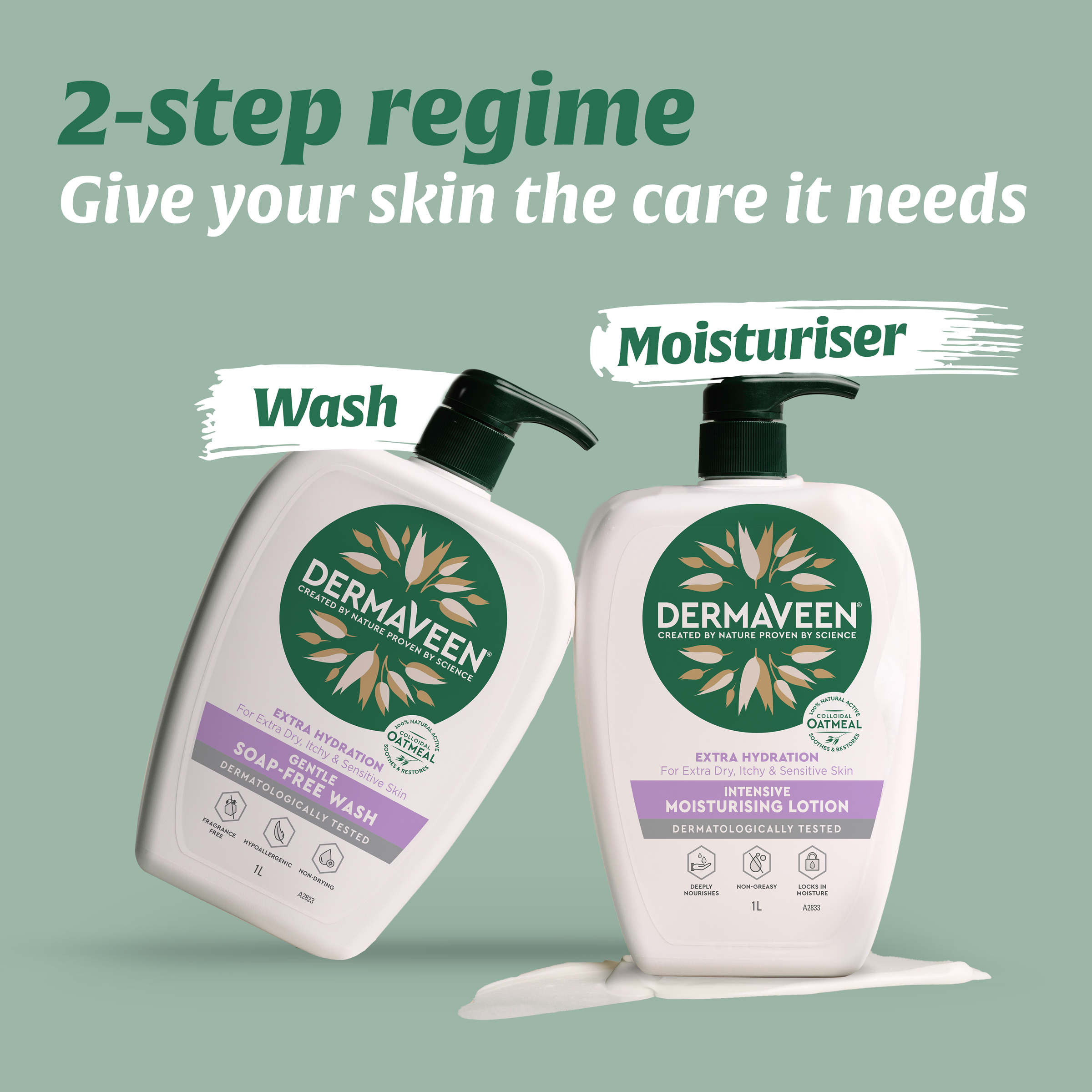 DermaVeen Extra Gentle Soap Free Wash 250ml - Image 4