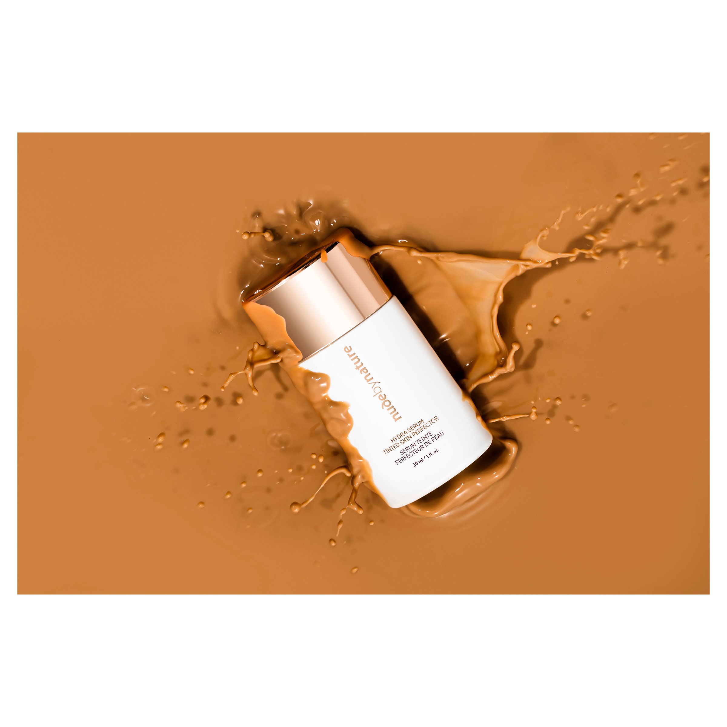 Nude By Nature Hydra Serum Tinted Skin Perfector 04 Natural Tan 30ml - Image 3