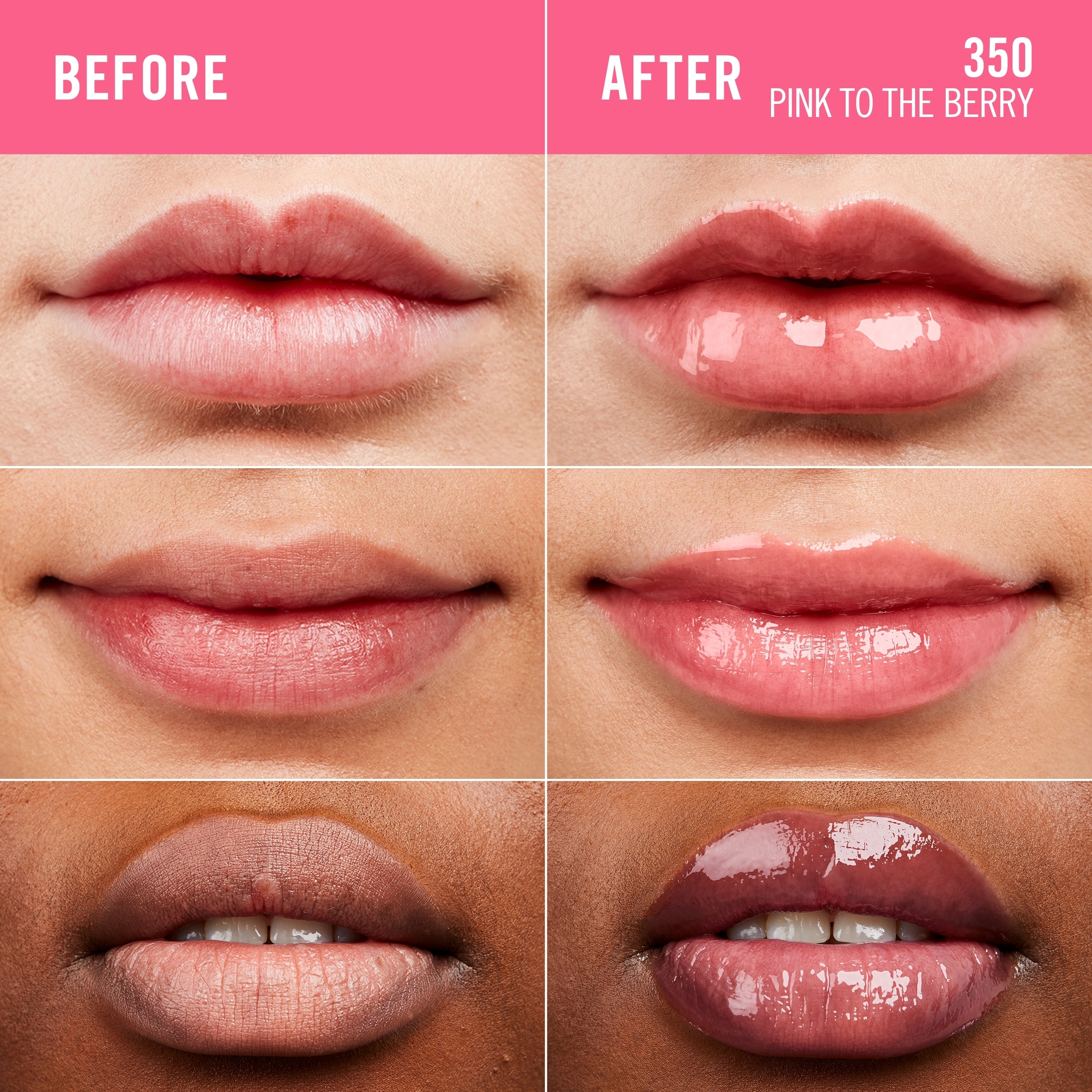 Rimmel Thrill Seeker Glassy Gloss 350 Pink To The Berry 10ml - Image 4