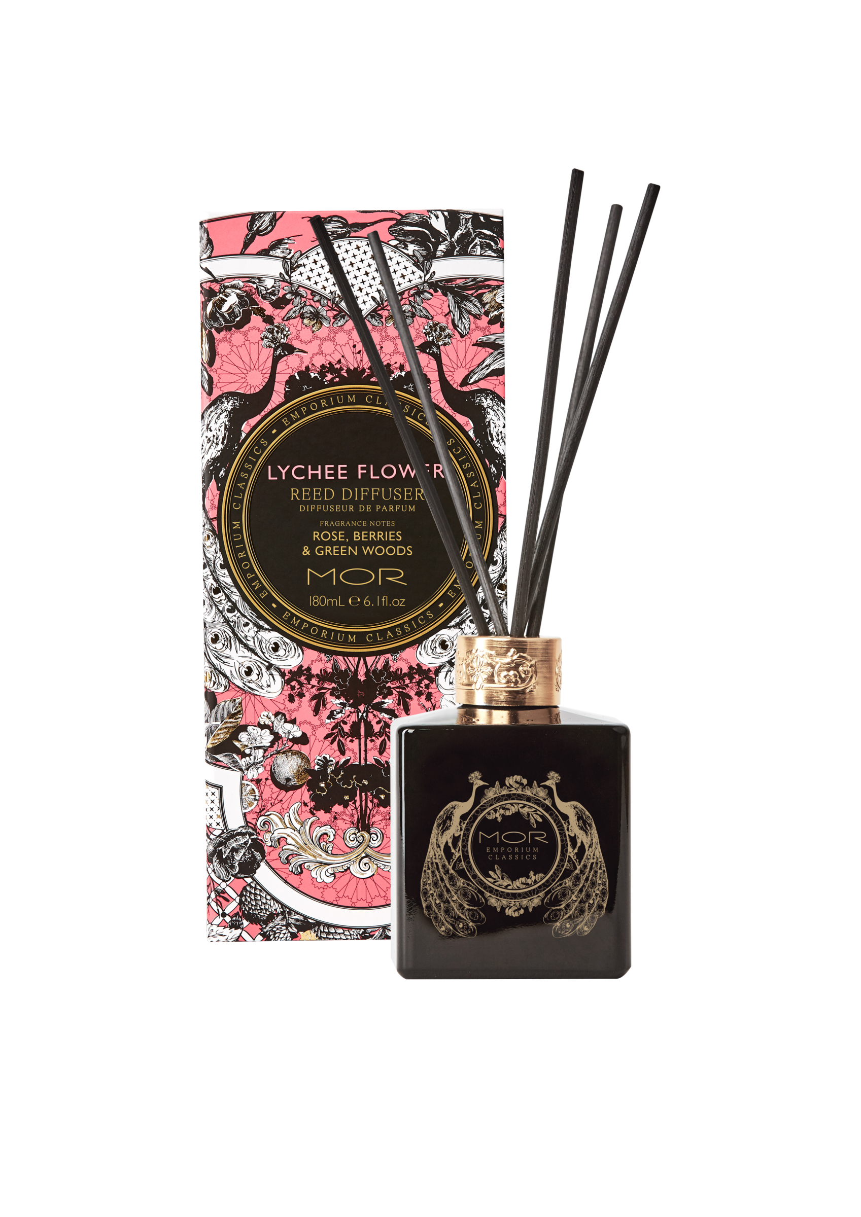 MOR Emporium Home Reed Diffuser Lychee Flower 180ml