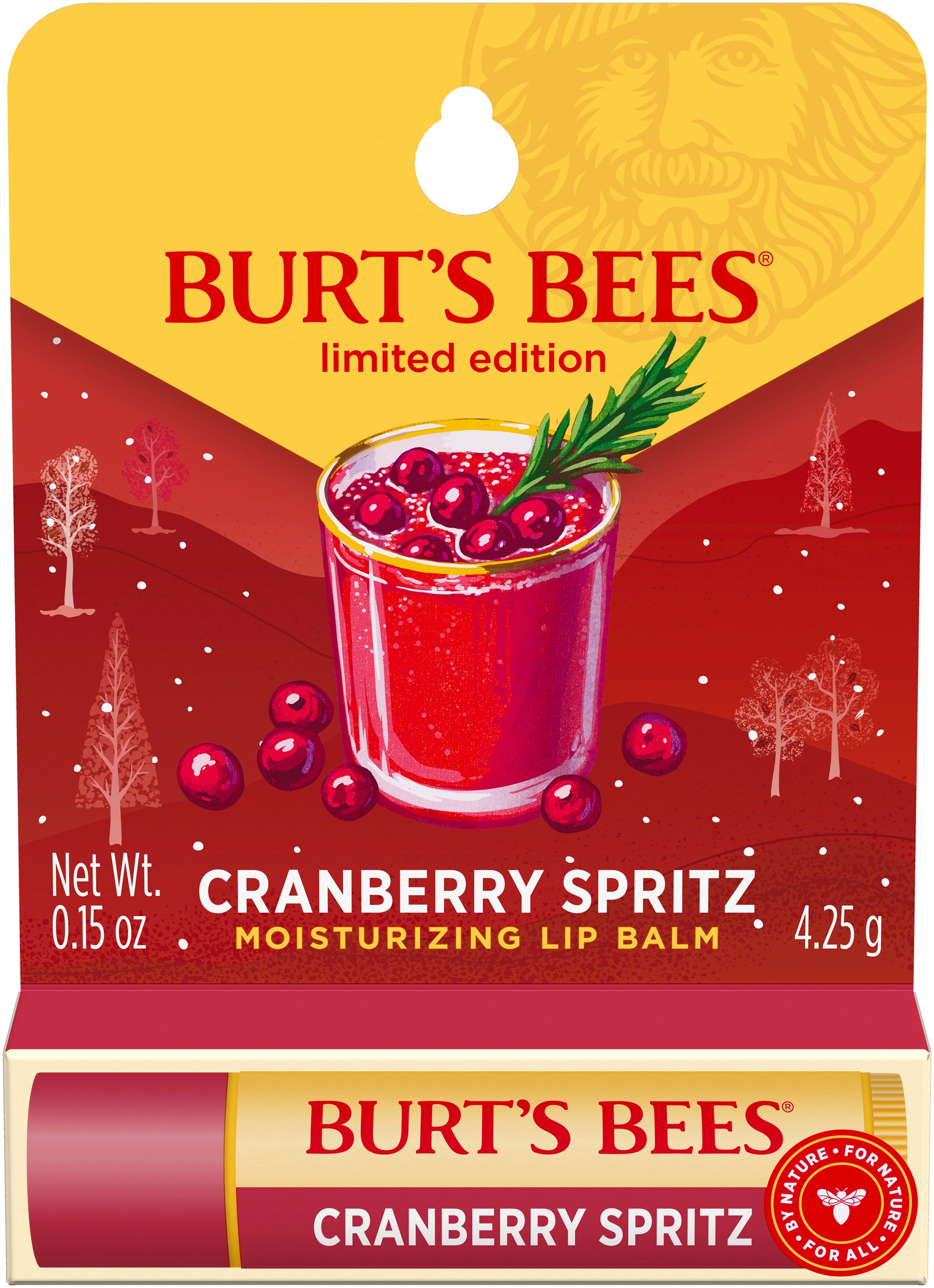 Burt's Bees Cranberry Spritz Lip Balm 4.25g