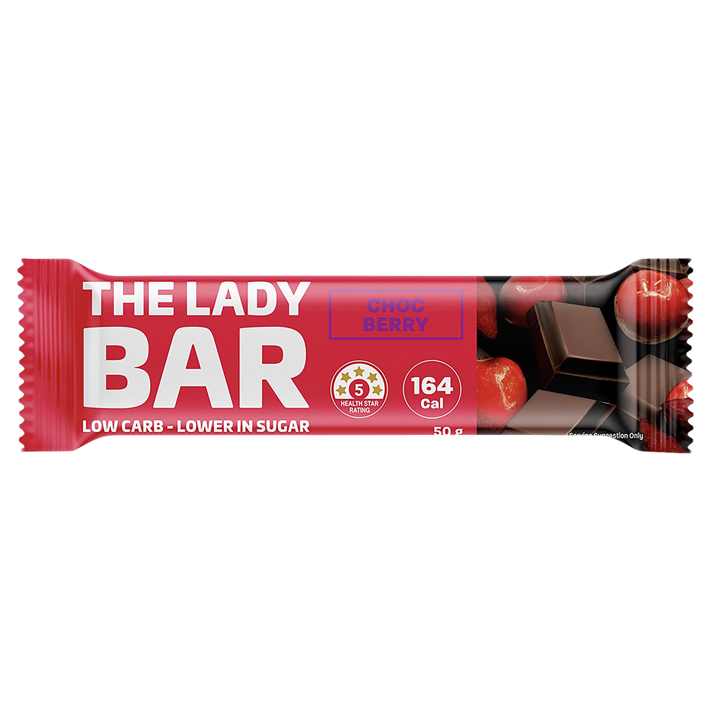 The Lady Bar Choc Berry 50g - Image 1