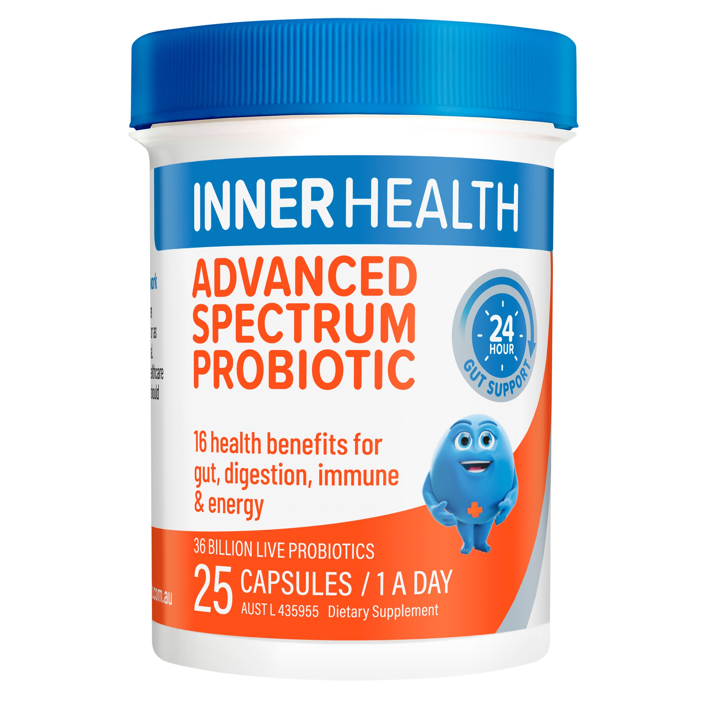 Inner Health Advanced Spectrum Probiotic 25 capsules - Image 1
