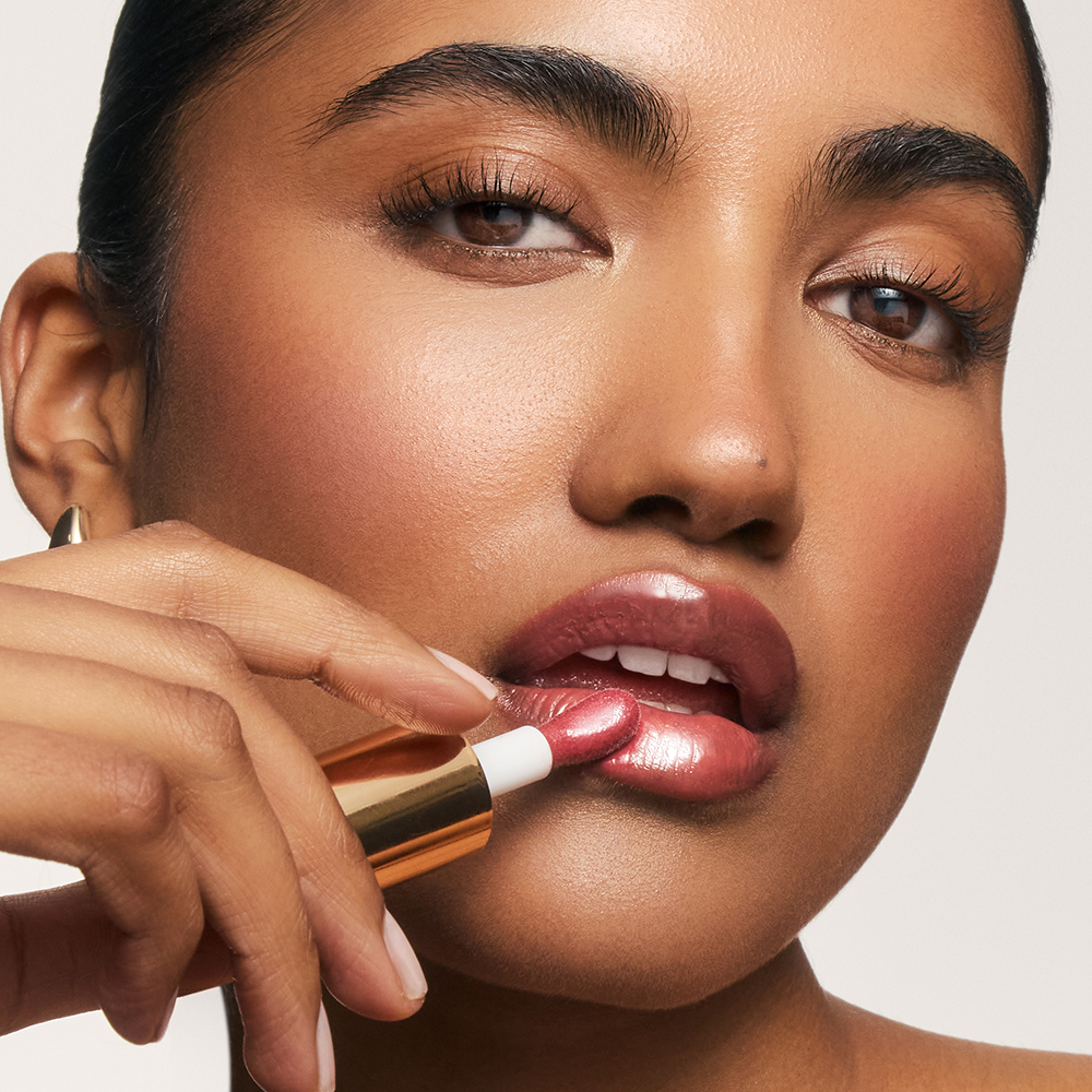 Nude By Nature Nourishing Lip Oil Pink Raspberry 4ml - Image 6