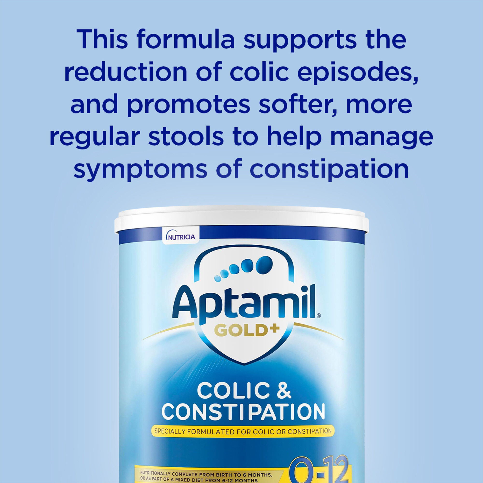 Aptamil Gold + Colic & Constipation 0-12 Months 900g - Image 8