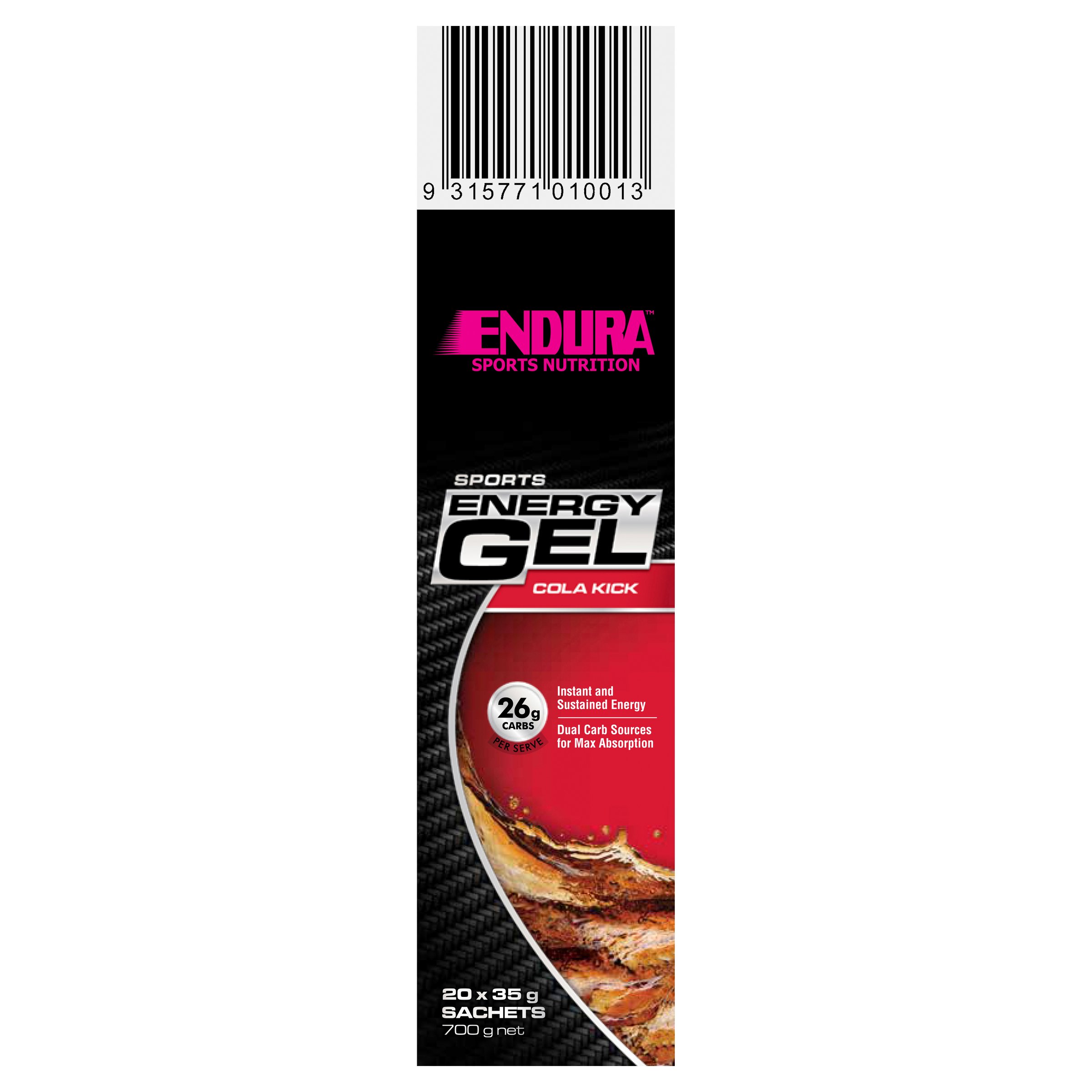 Endura Sports Energy Gel Cola 35g - Image 5