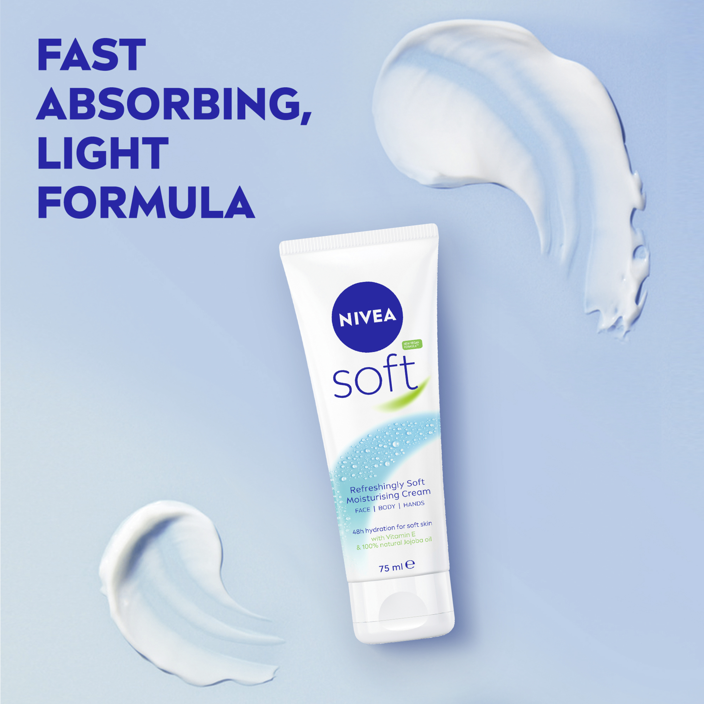 Nivea Soft Moisturising Cream 75ml - Image 7