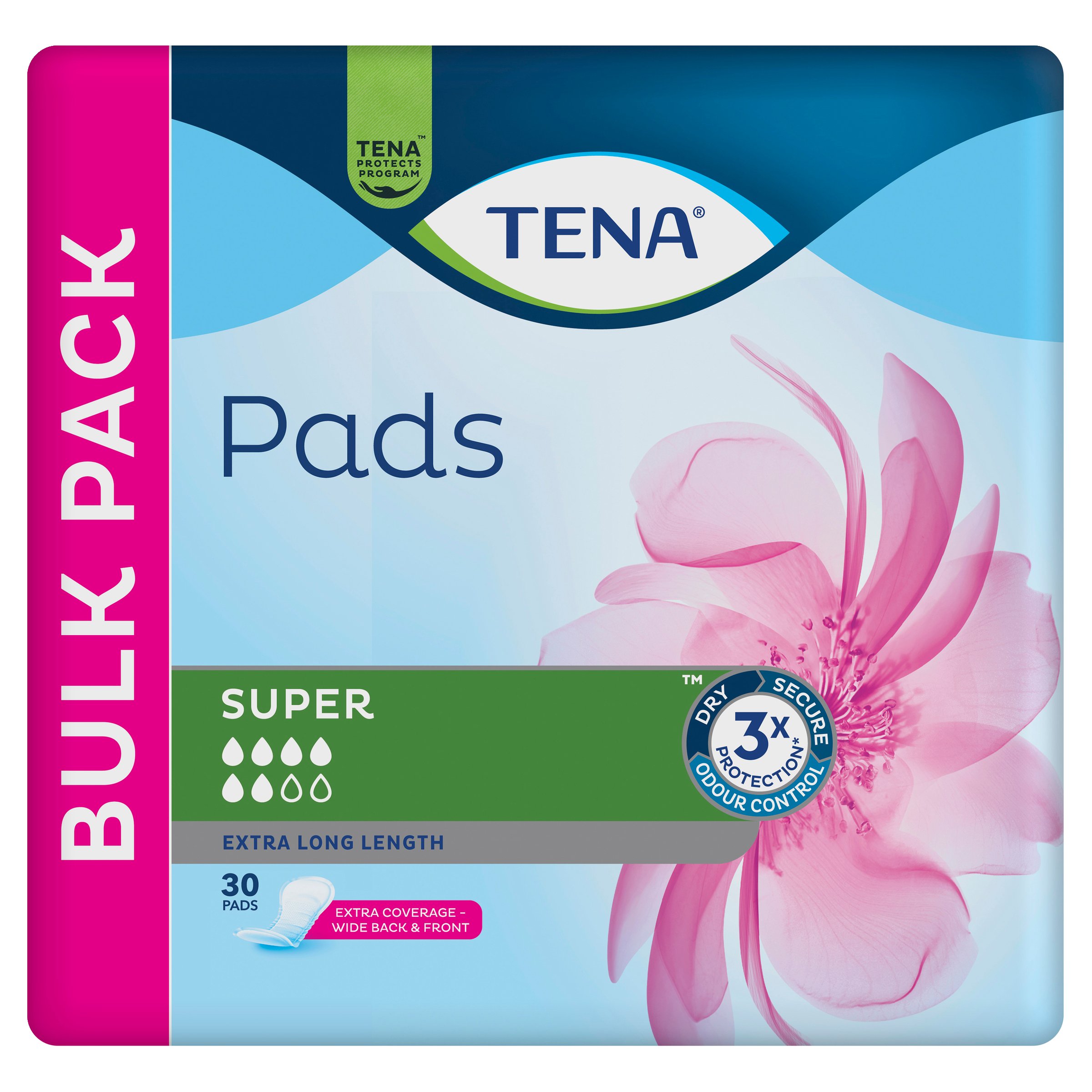 Tena Pads Super 30 pack - Image 1