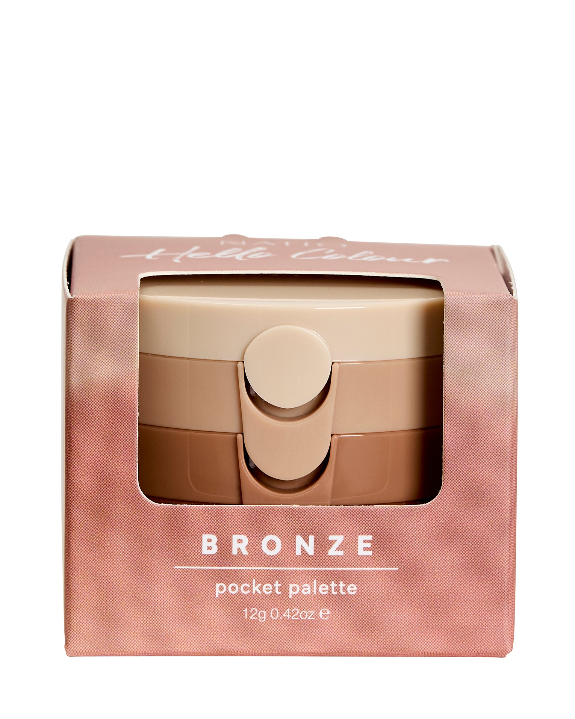 Natio Hello Colour Pocket Palette - Bronze 12g - Image 3
