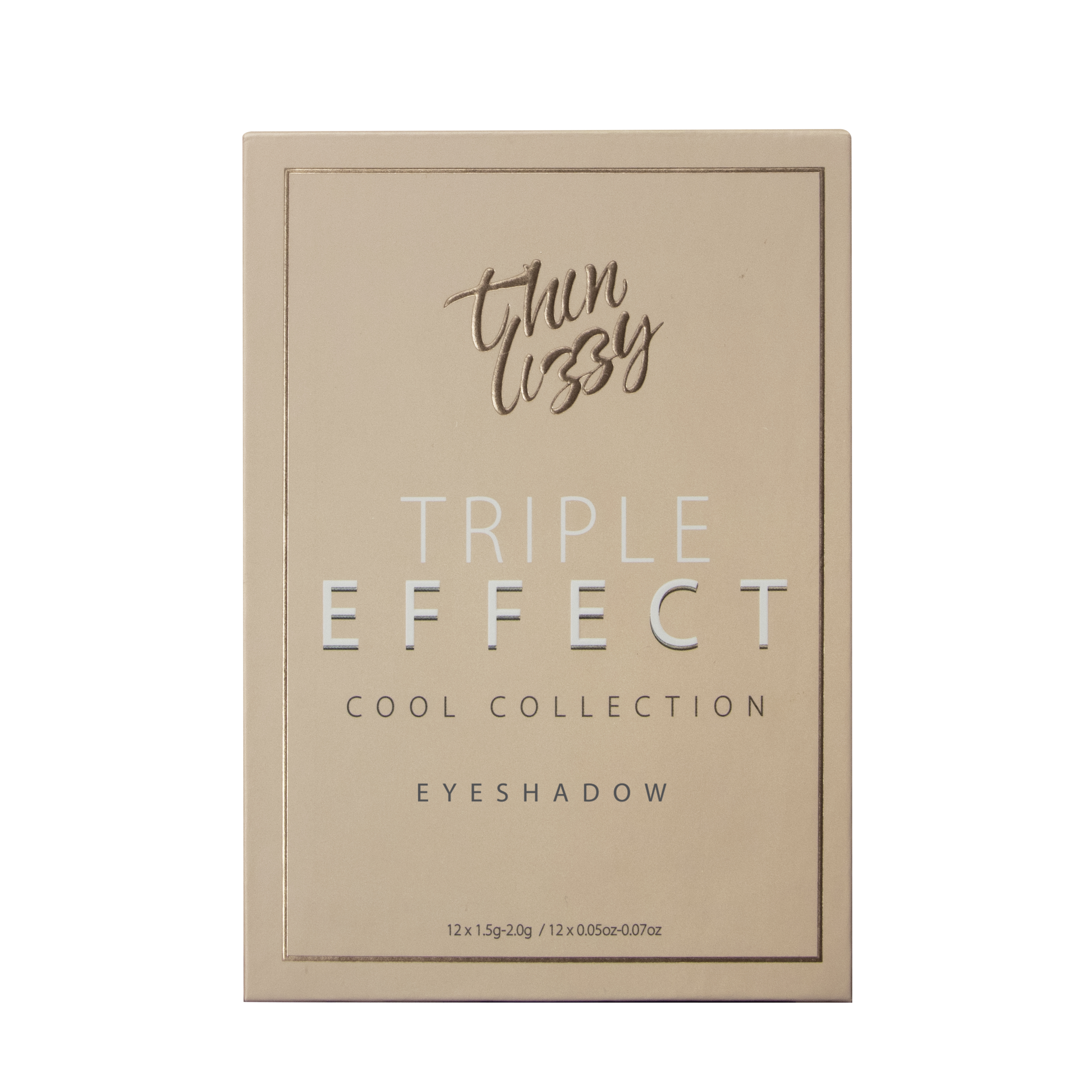 Thin Lizzy Triple Effect Eyeshadow Palette Cool 1 each - Image 3