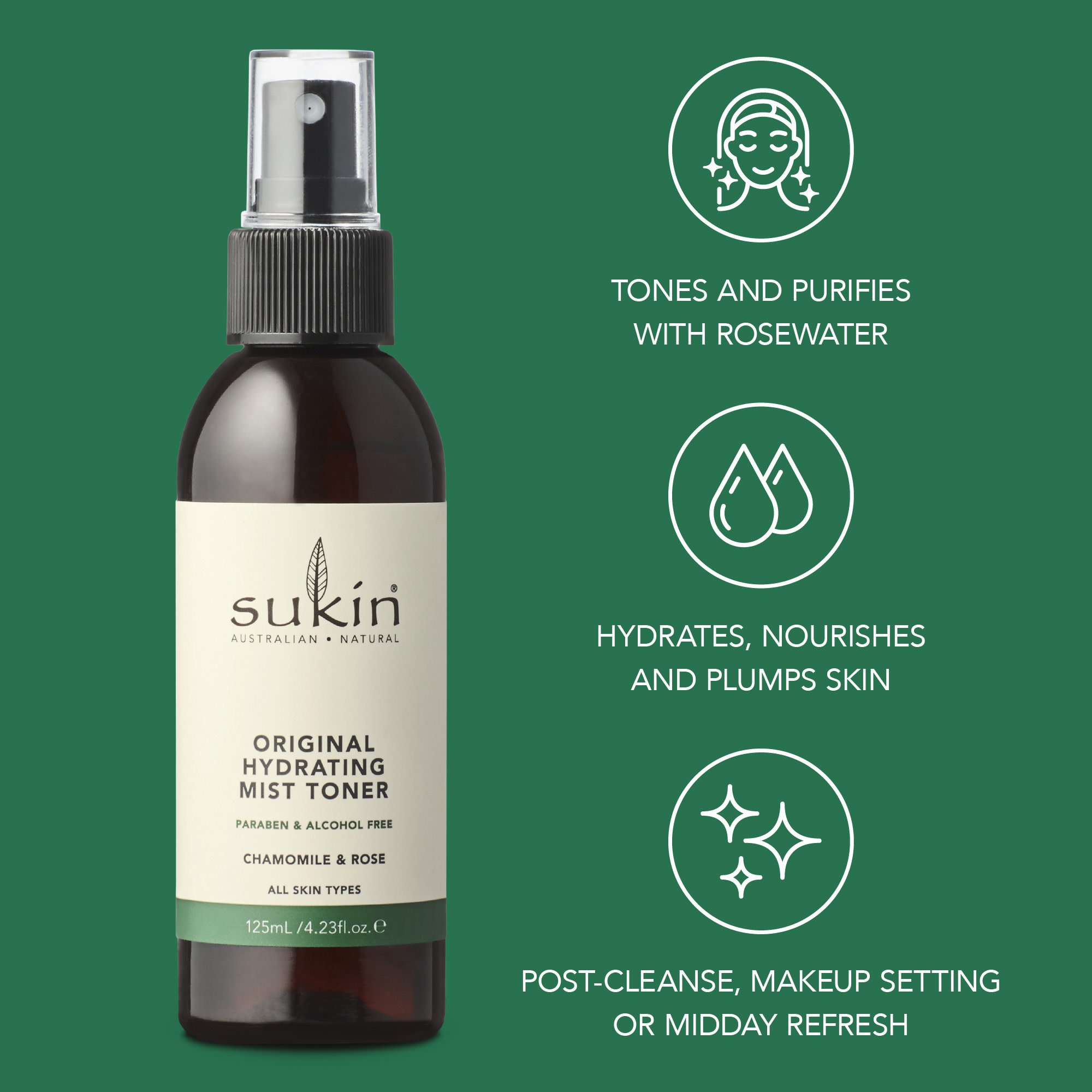 Sukin Hydrating Mist Toner 125ml - Image 9