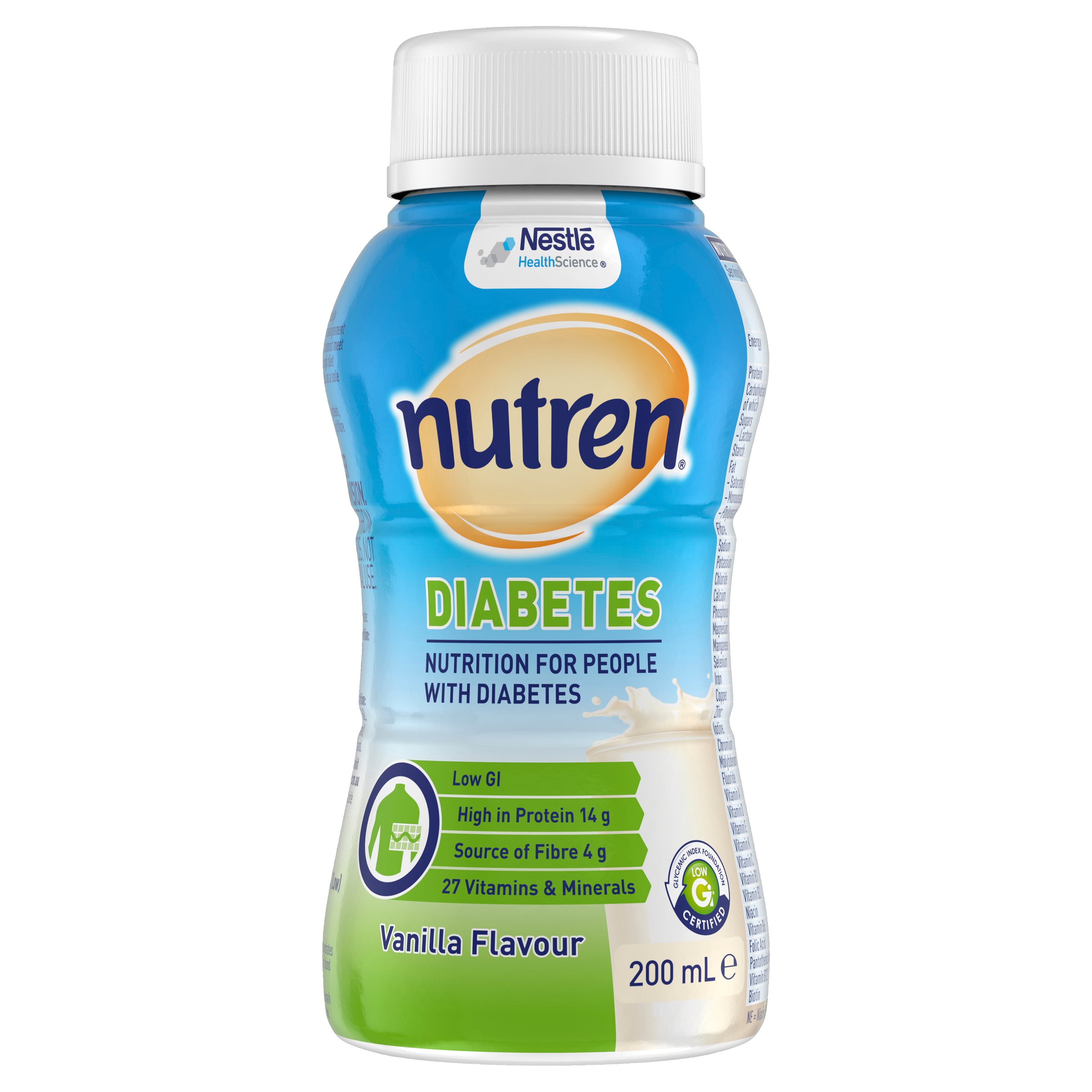 Nutren Diabetes Formula Ready to Drink Vanilla 200ml - Image 1