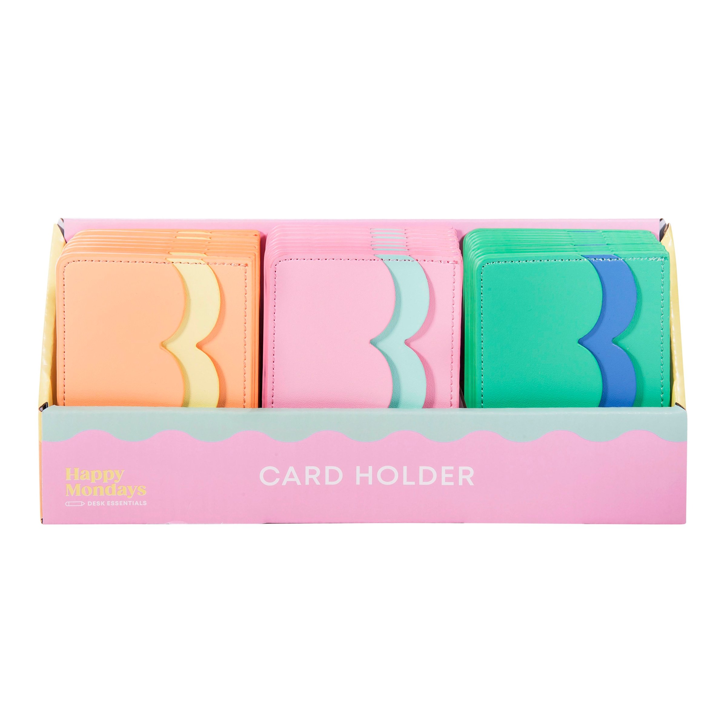 IS Gift Happy Mondays Card Holder Assorted 1 each