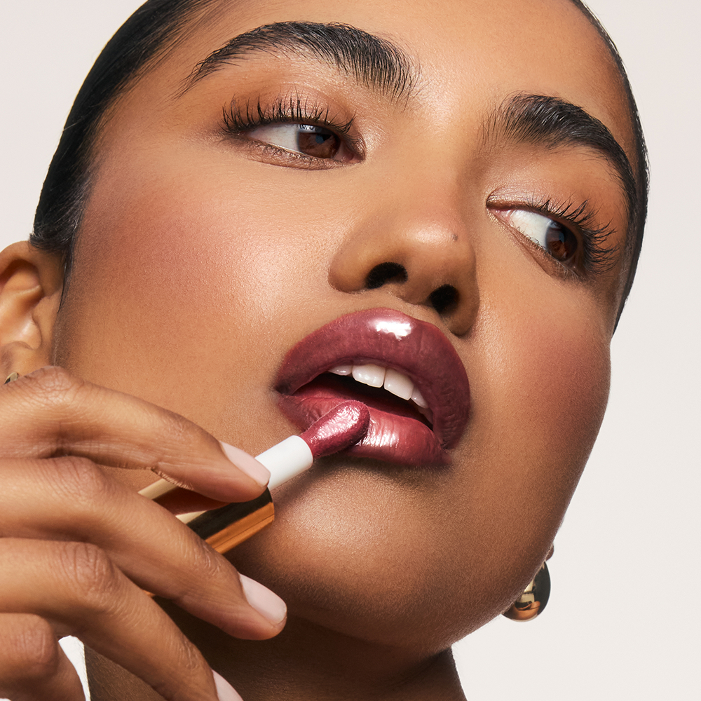 Nude By Nature Nourishing Lip Oil Juicy Plum 4ml - Image 6