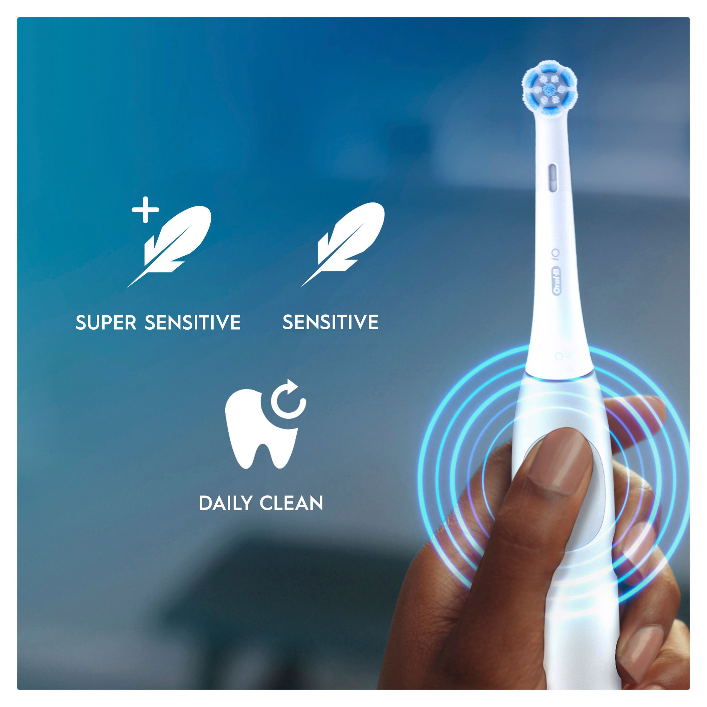 Oral-B iO2 White Electric Toothbrush 1 pack - Image 7