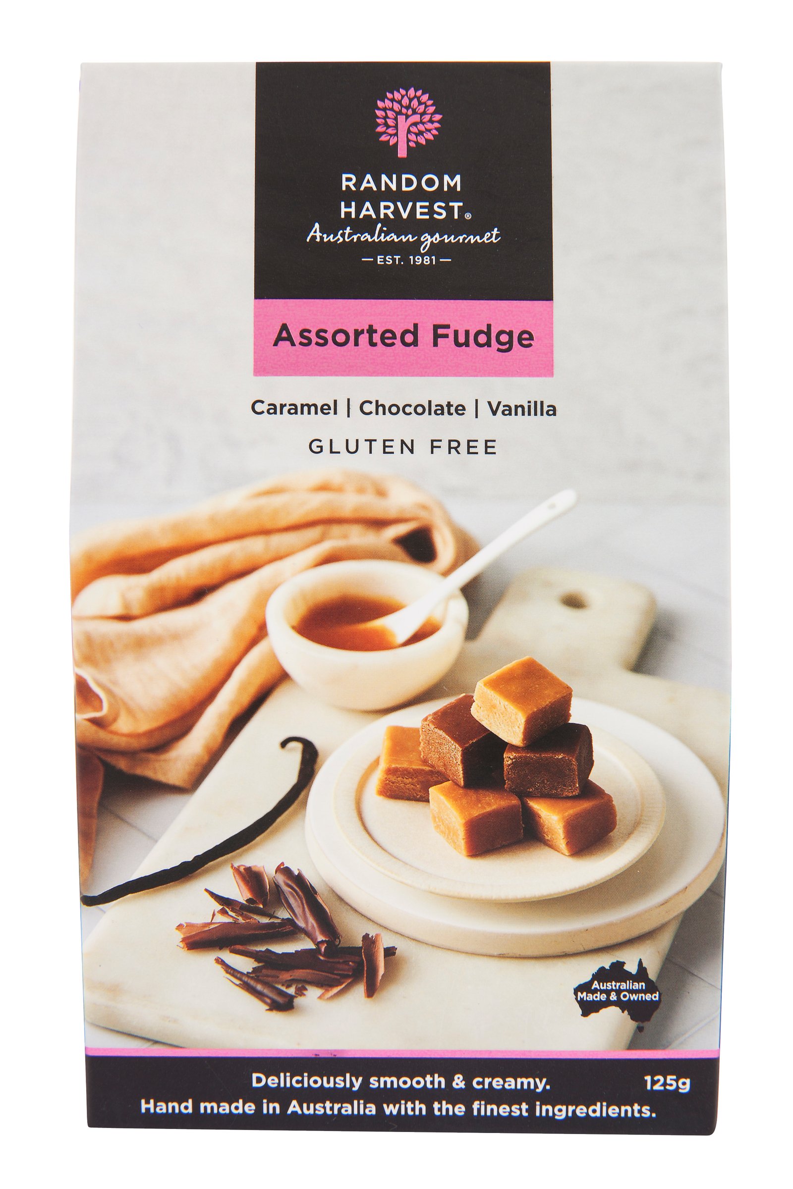Random Harvest Assorted Fudge 125g
