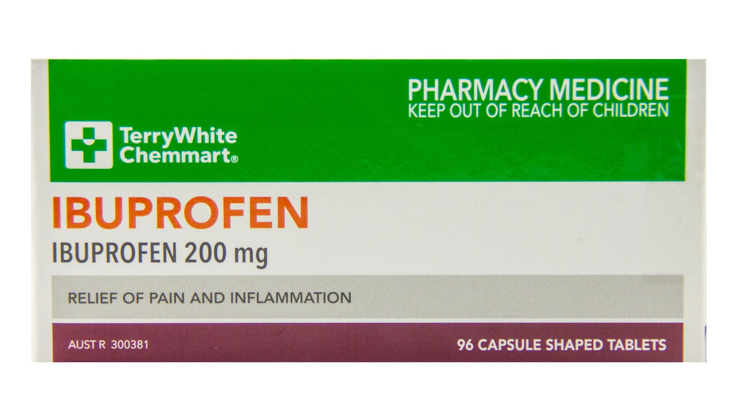 TerryWhite Chemmart Ibuprofen 200mg - 96 tablets - Image 2