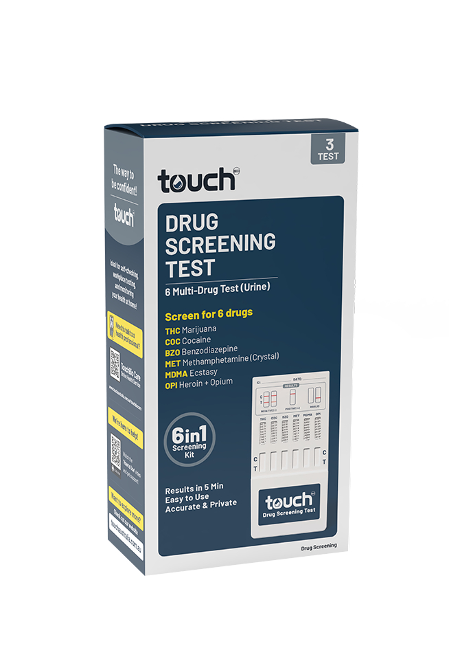 TouchBio 6 Multi-Drug Test (Urine) 3 pack - Image 3