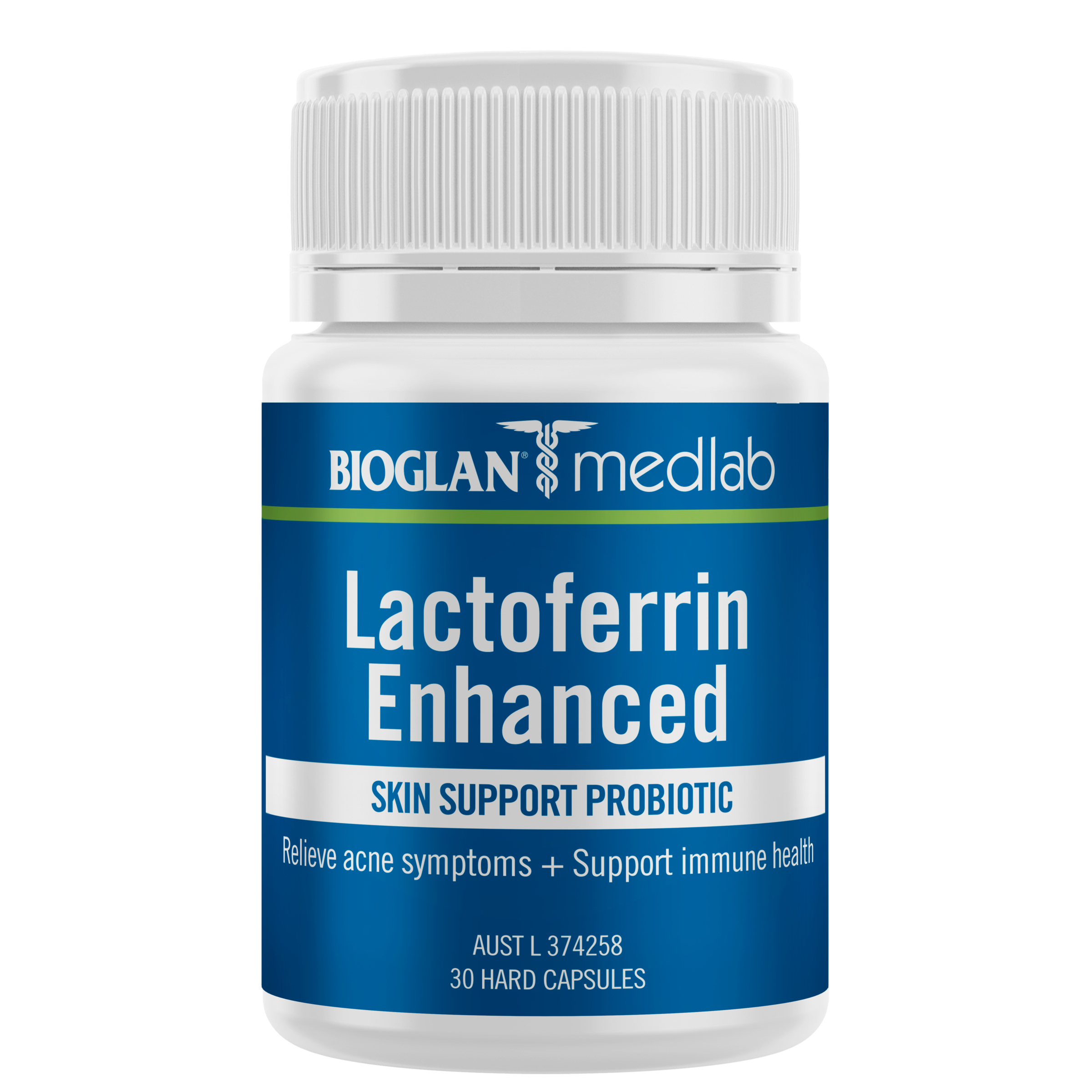 Bioglan Medlab Lactoferrin Enhanced 30 capsules - Image 1