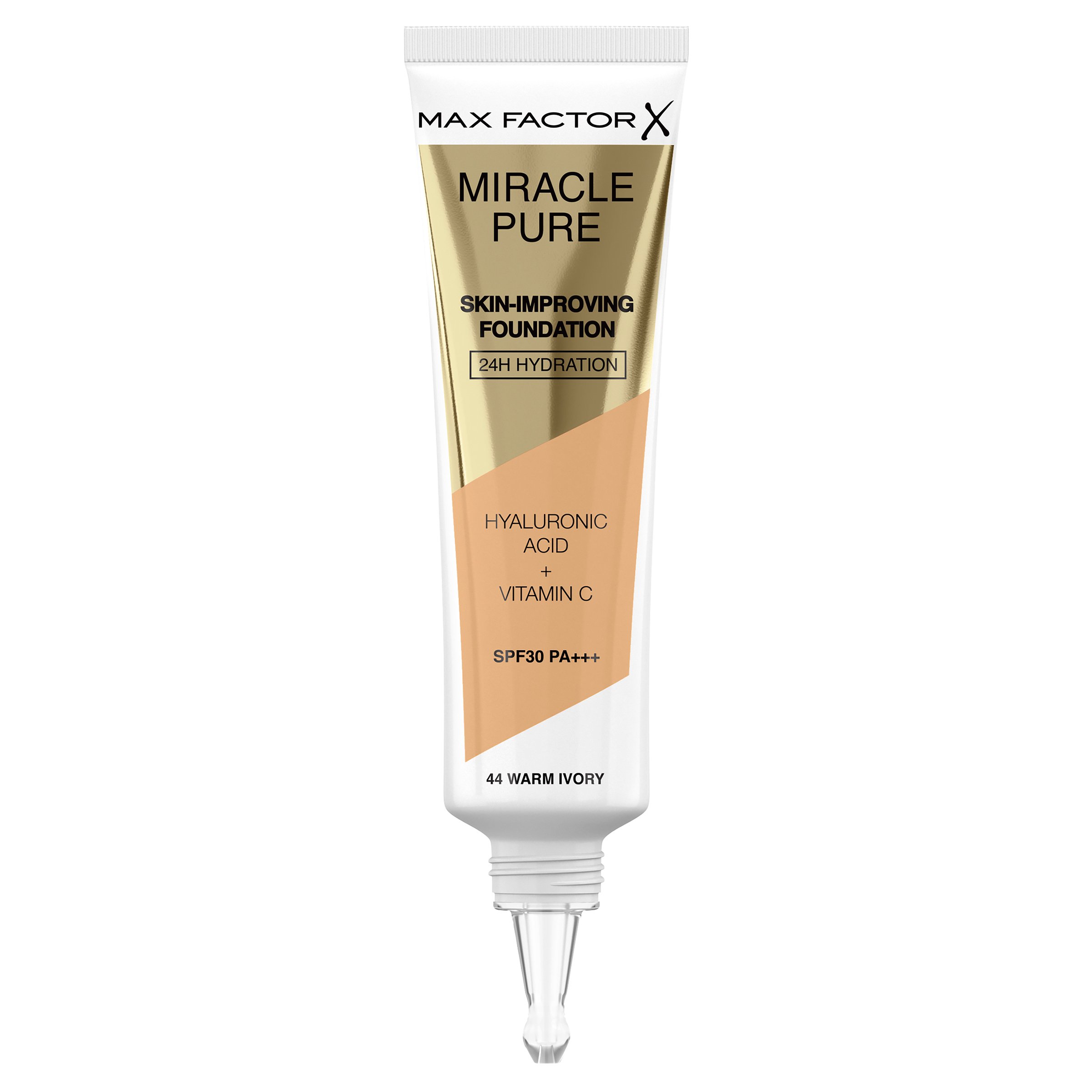 Max Factor Miracle Pure Foundation 044 Warm Ivory 1 each - Image 2