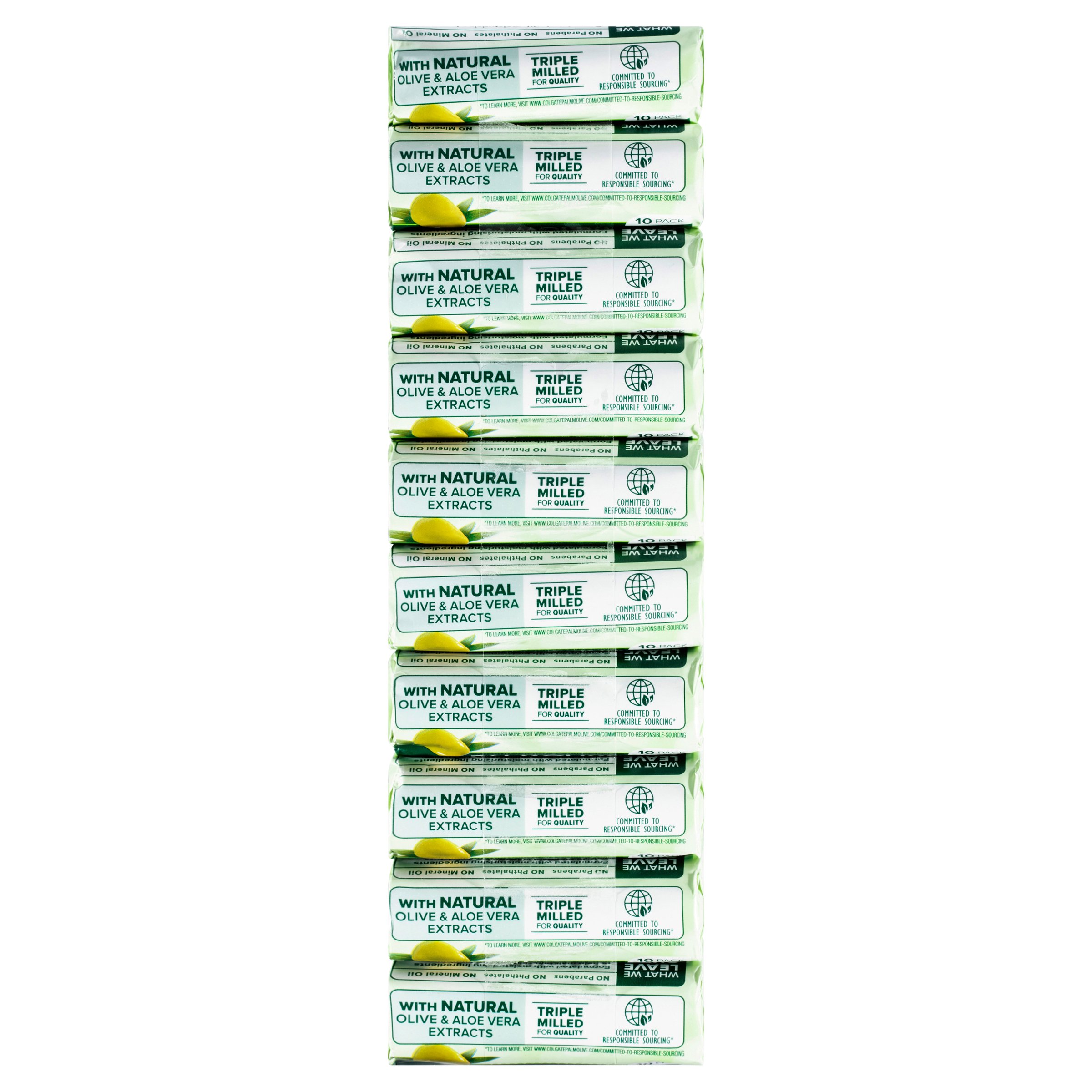 Palmolive Naturals Soap Aloe and Olive 90g - 10 pack - Image 3