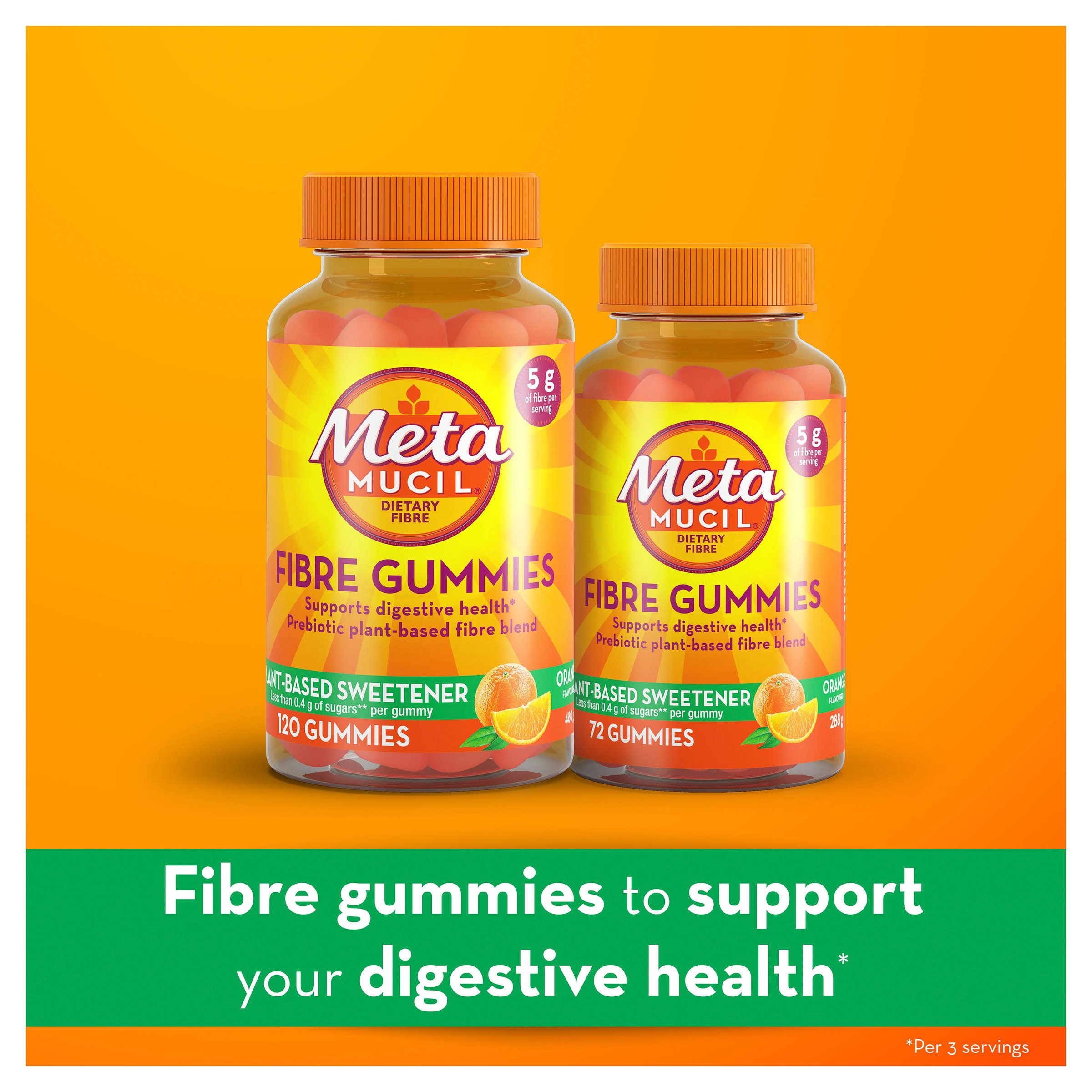 Metamucil Fibre Gummies 72 each - Image 6