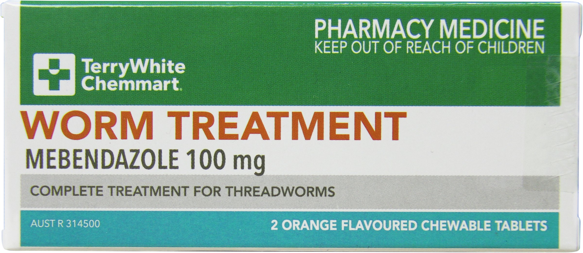 TerryWhite Chemmart Worm Treatment 6 tablets - Image 1