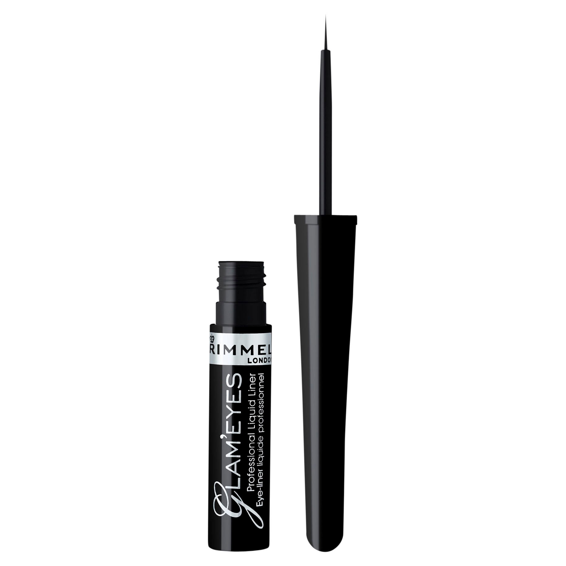 Rimmel Glam Eyes Professional Liquid Eye Liner 1 Black 1 each - Image 2