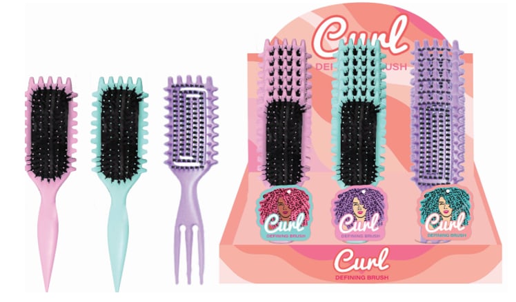 GFA Curl Defining Hair Brush 1 each