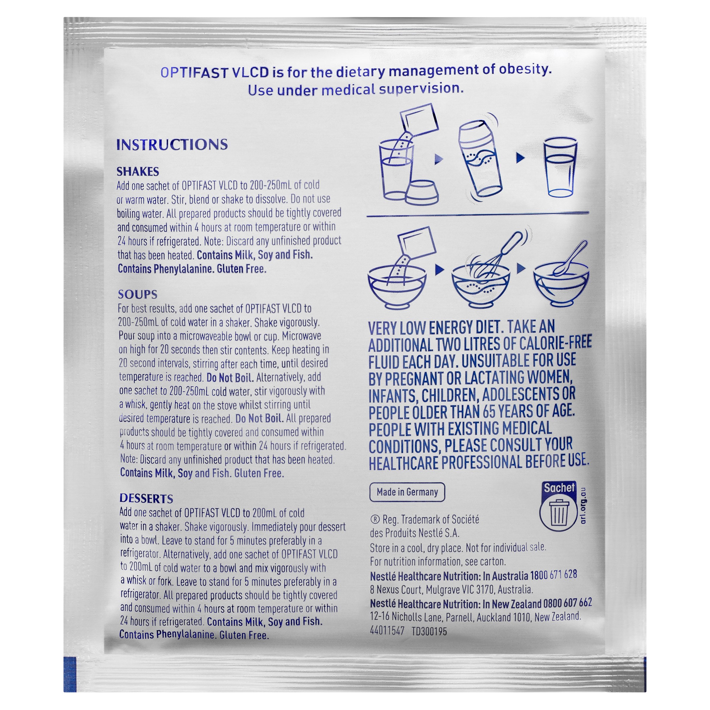 Optifast VLCD Shake Coffee 12 pack - Image 7