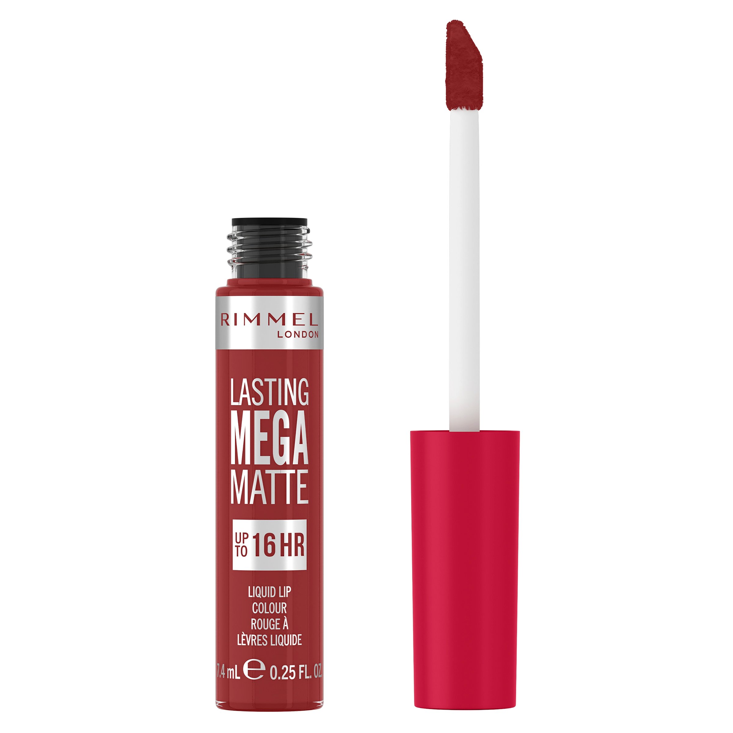 Rimmel Lasting Mega Matte Liquid Lipstick 500 Fire Starter 7.4ml - Image 2