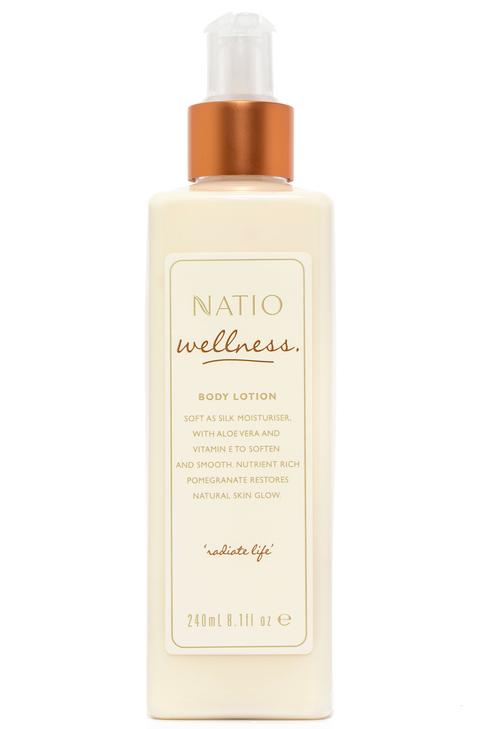 Natio Wellness Body Lotion 240ml
