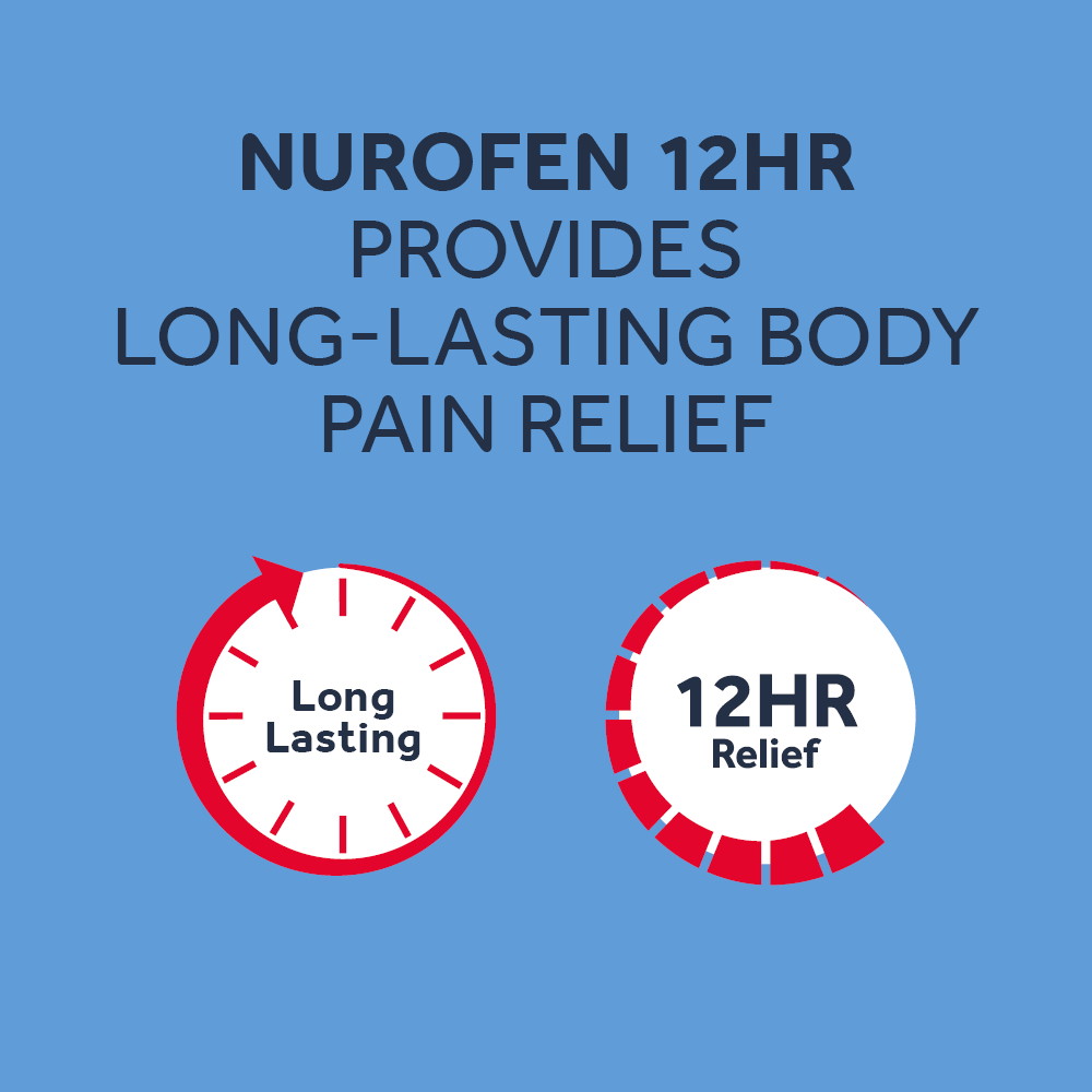 Nurofen 12 Hour Pain And Inflammation Relief 300mg Ibuprofen 24 tablets - Image 8