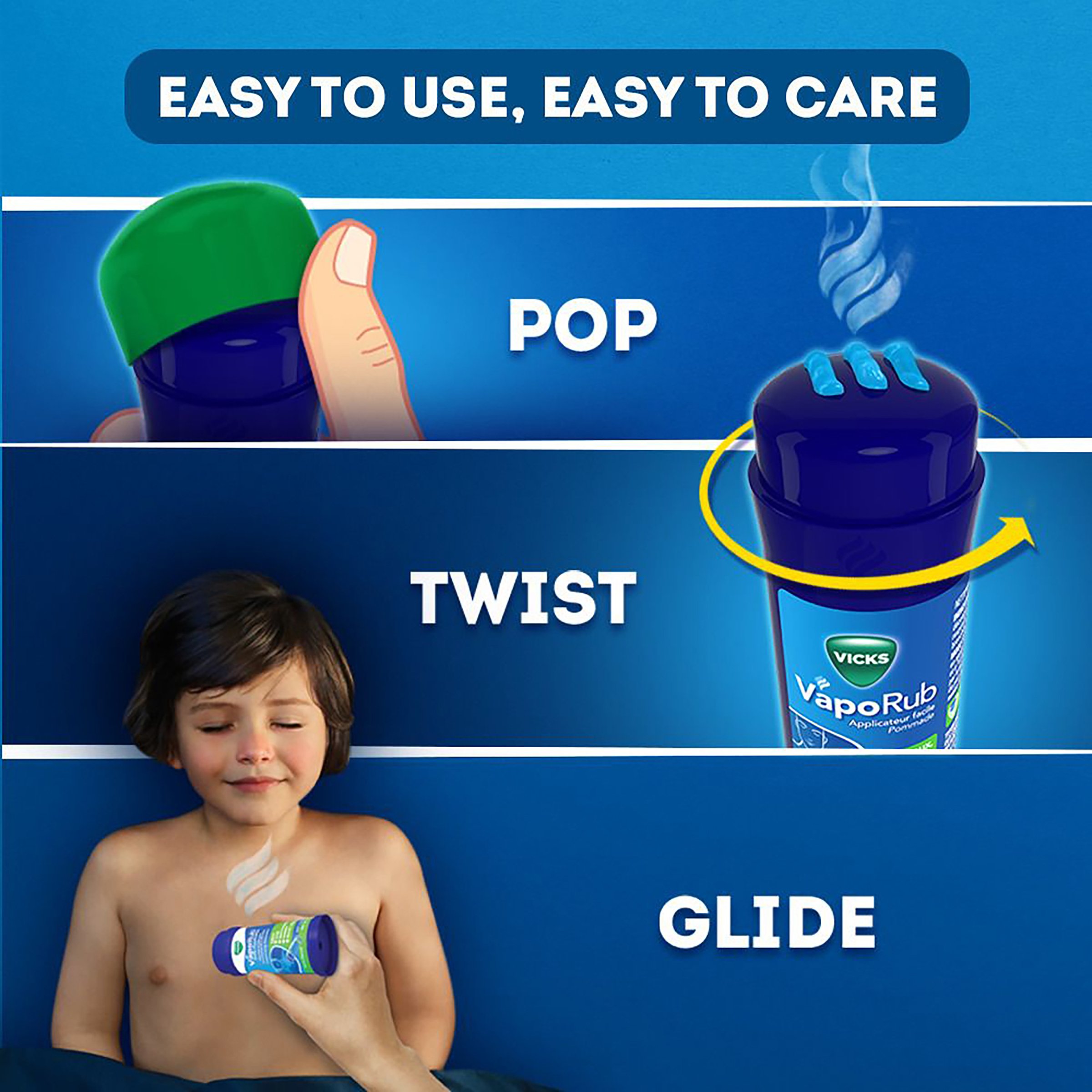 Vicks Vaporub Easy Application Ointment 35g - Image 5