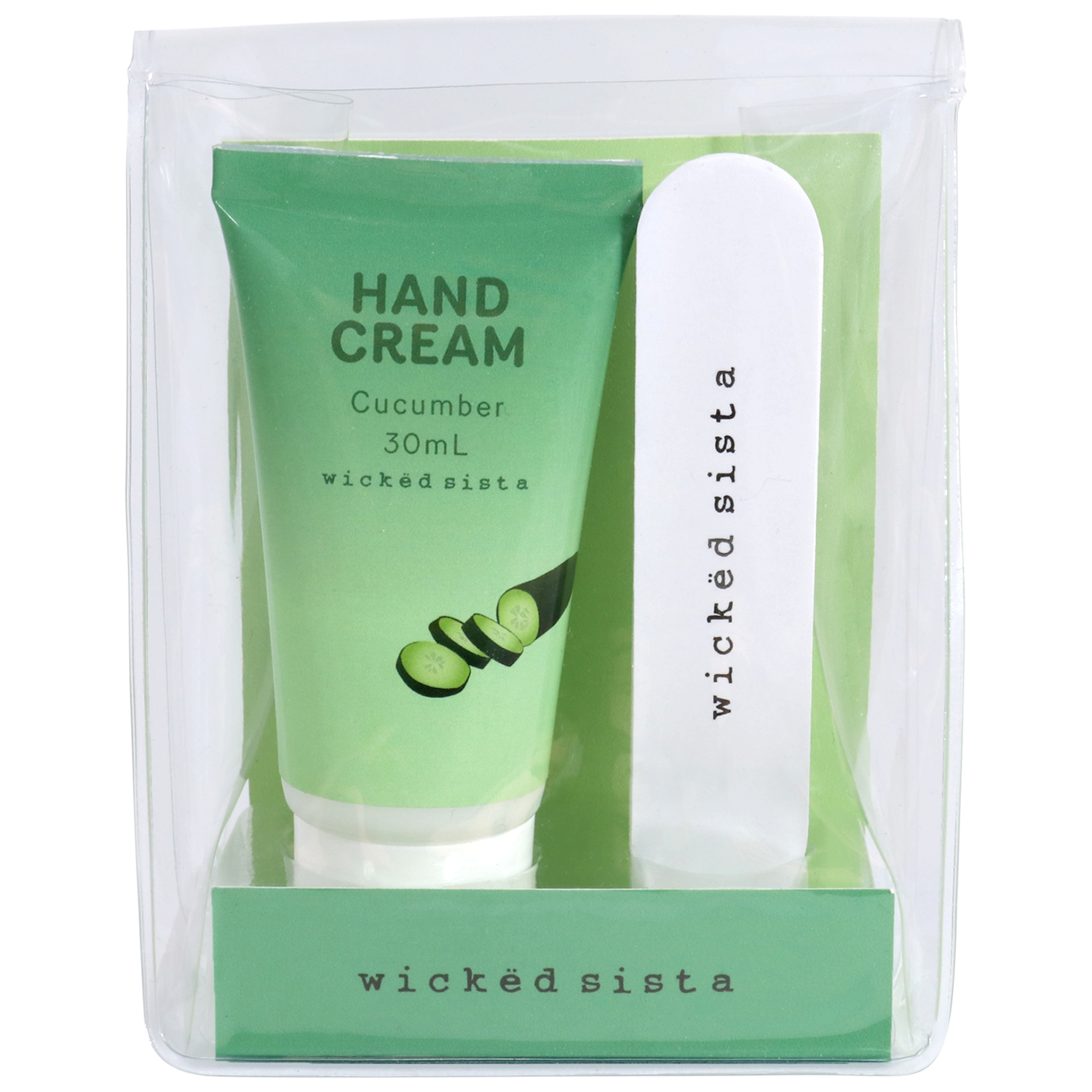 Wicked Sista Hand & Nail Set Cucumber 2 piece