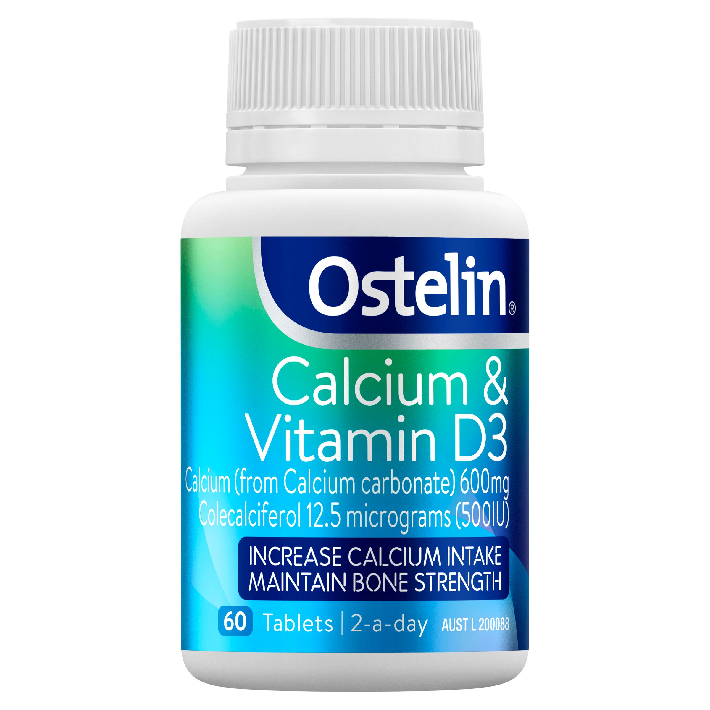 Ostelin Calcium & Vitamin D3 60 tablets - Image 1