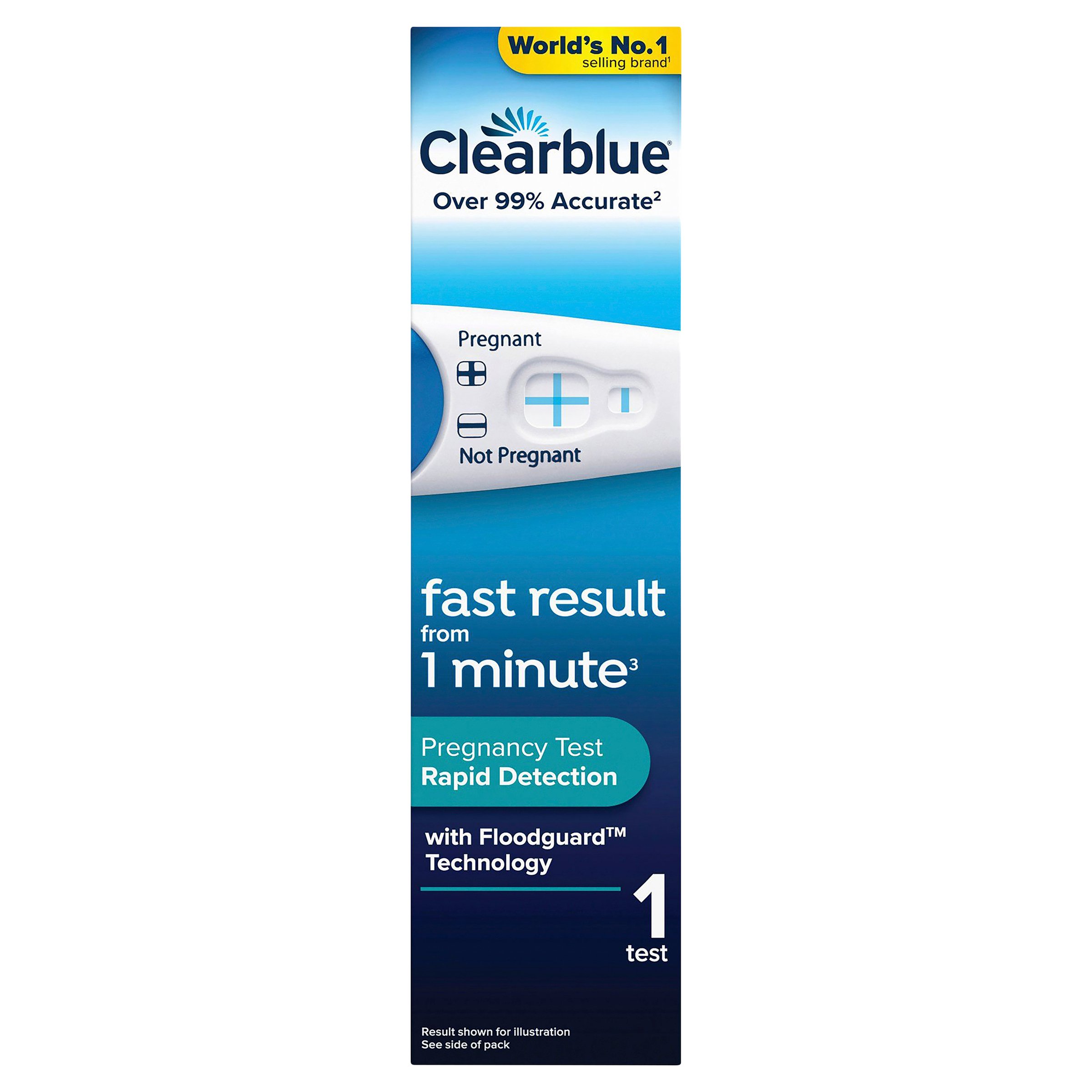 Clearblue Plus Pregnancy Test 1 pack - Image 1