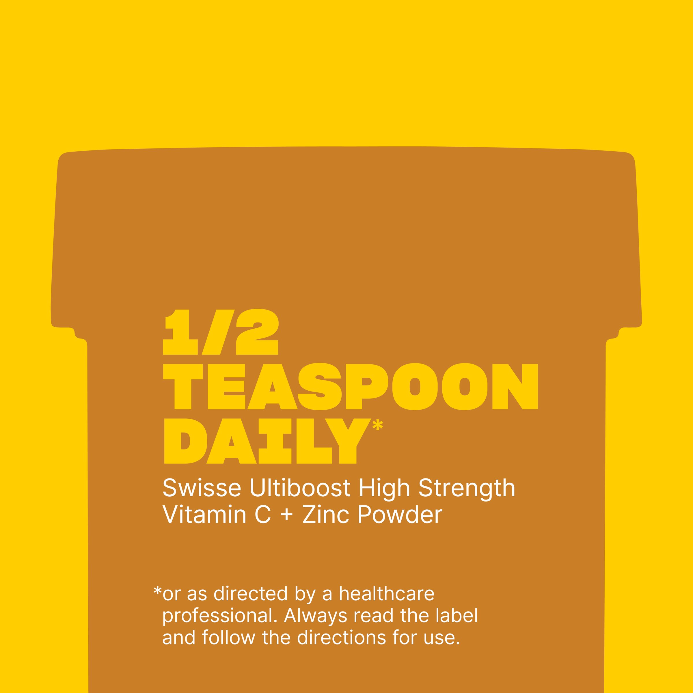 Swisse Ultiboost Vitamin C + Zinc Powder Orange 150g - Image 6