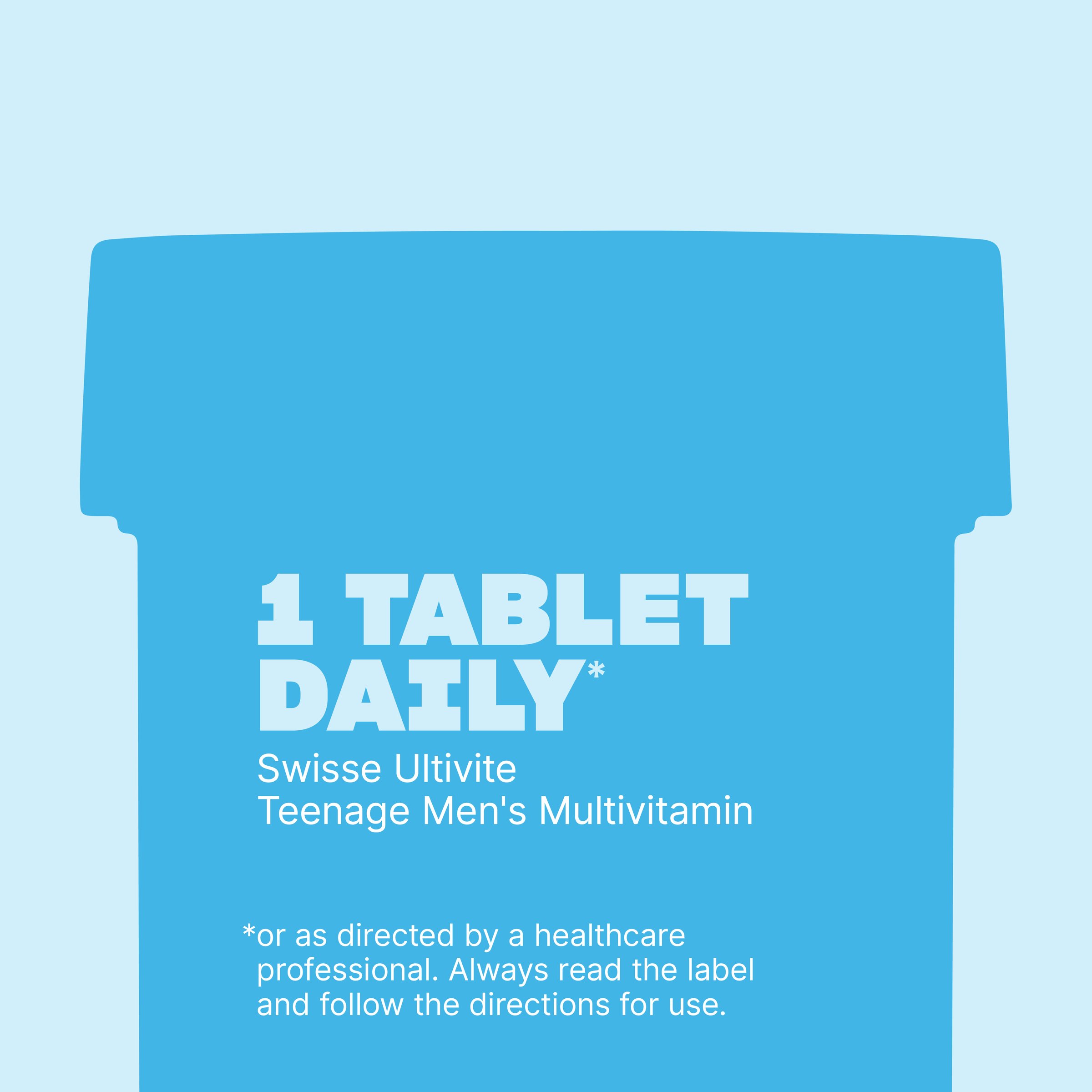 Swisse Ultivite Teenage Men's Multivitamin 60 tablets - Image 6